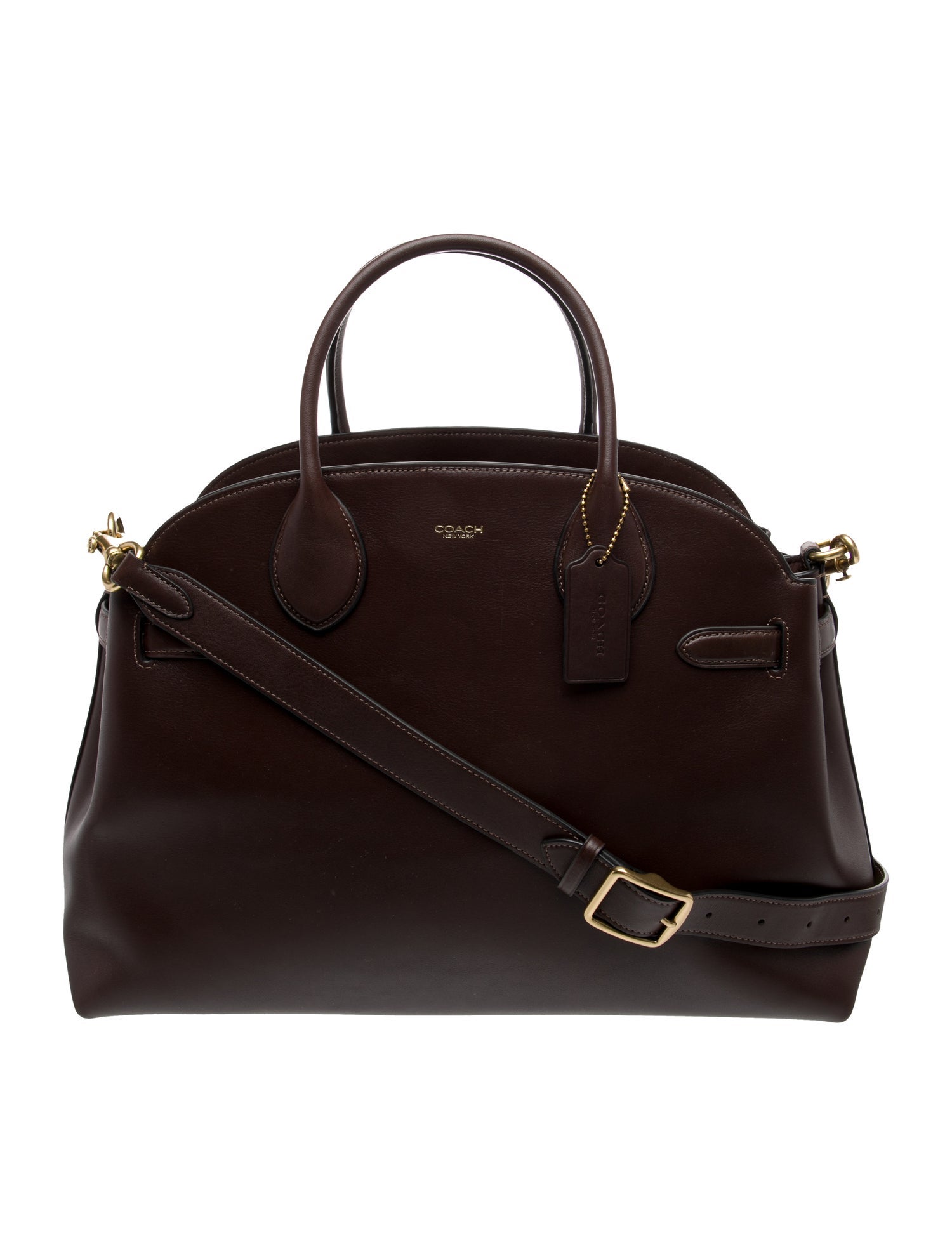 Coach Leather Shoulder Bag