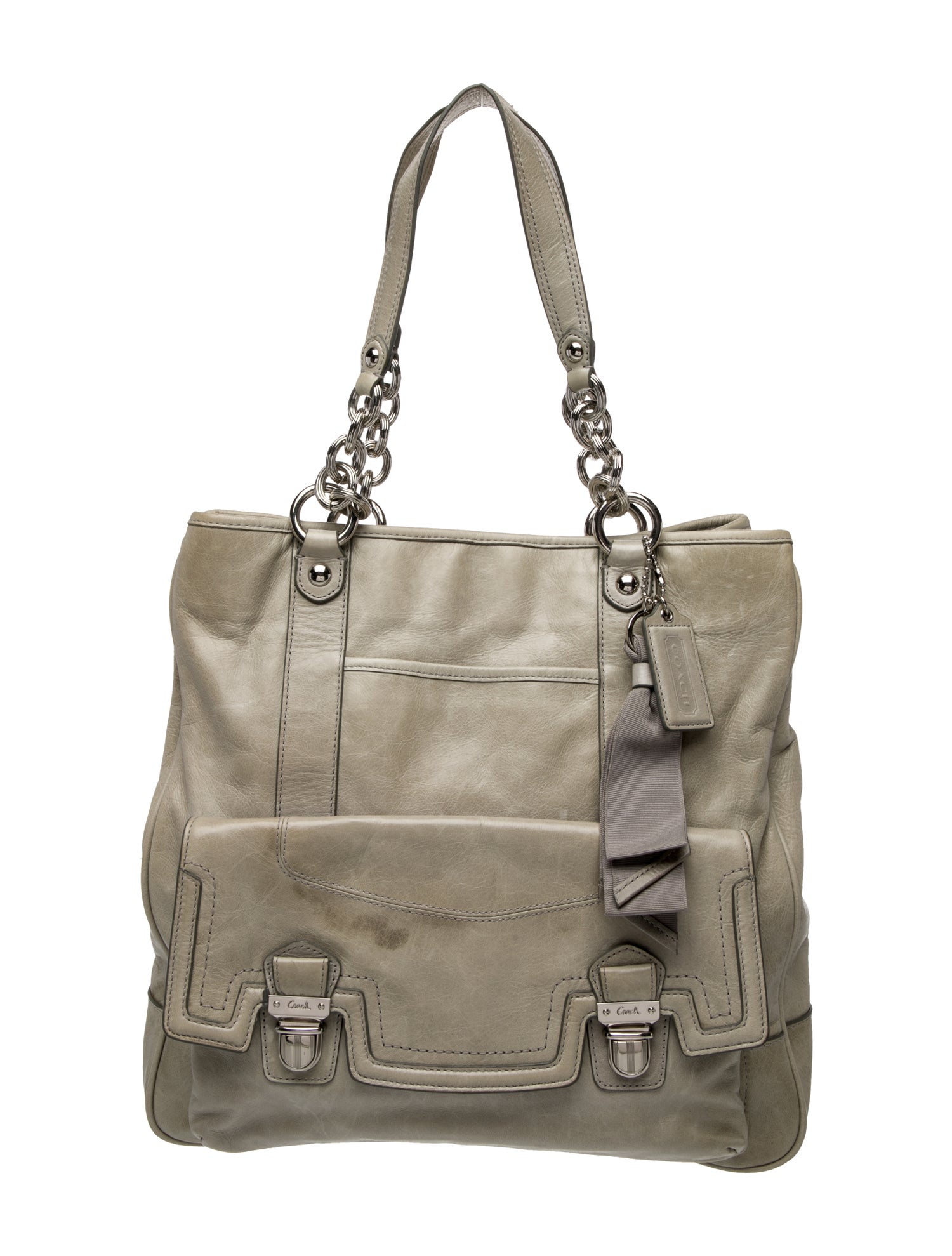 Coach Leather Shoulder Bag