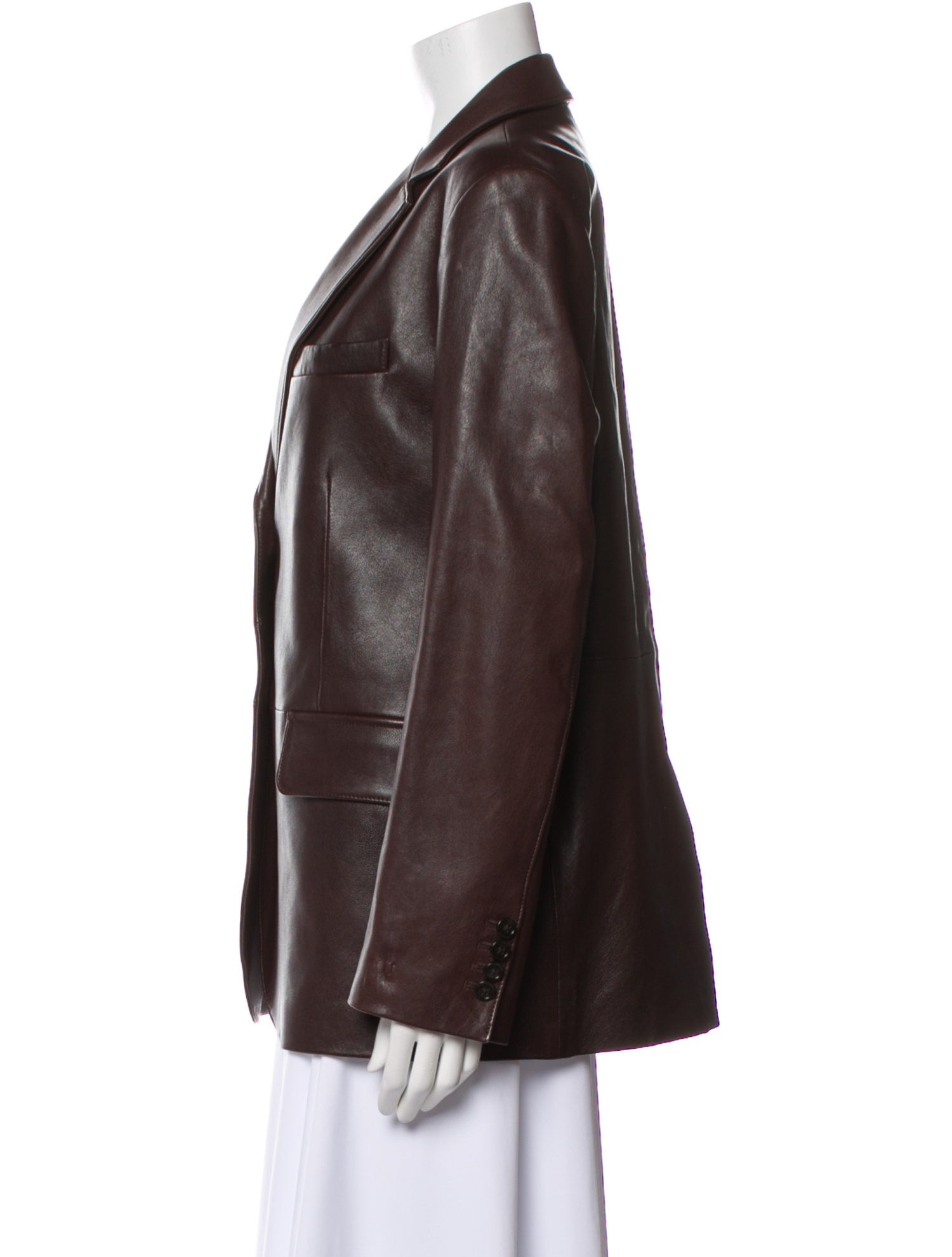 Coach Lamb Leather Coat