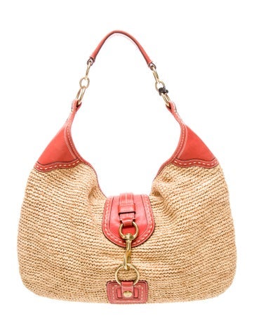 Coach Totes Straw Hobo