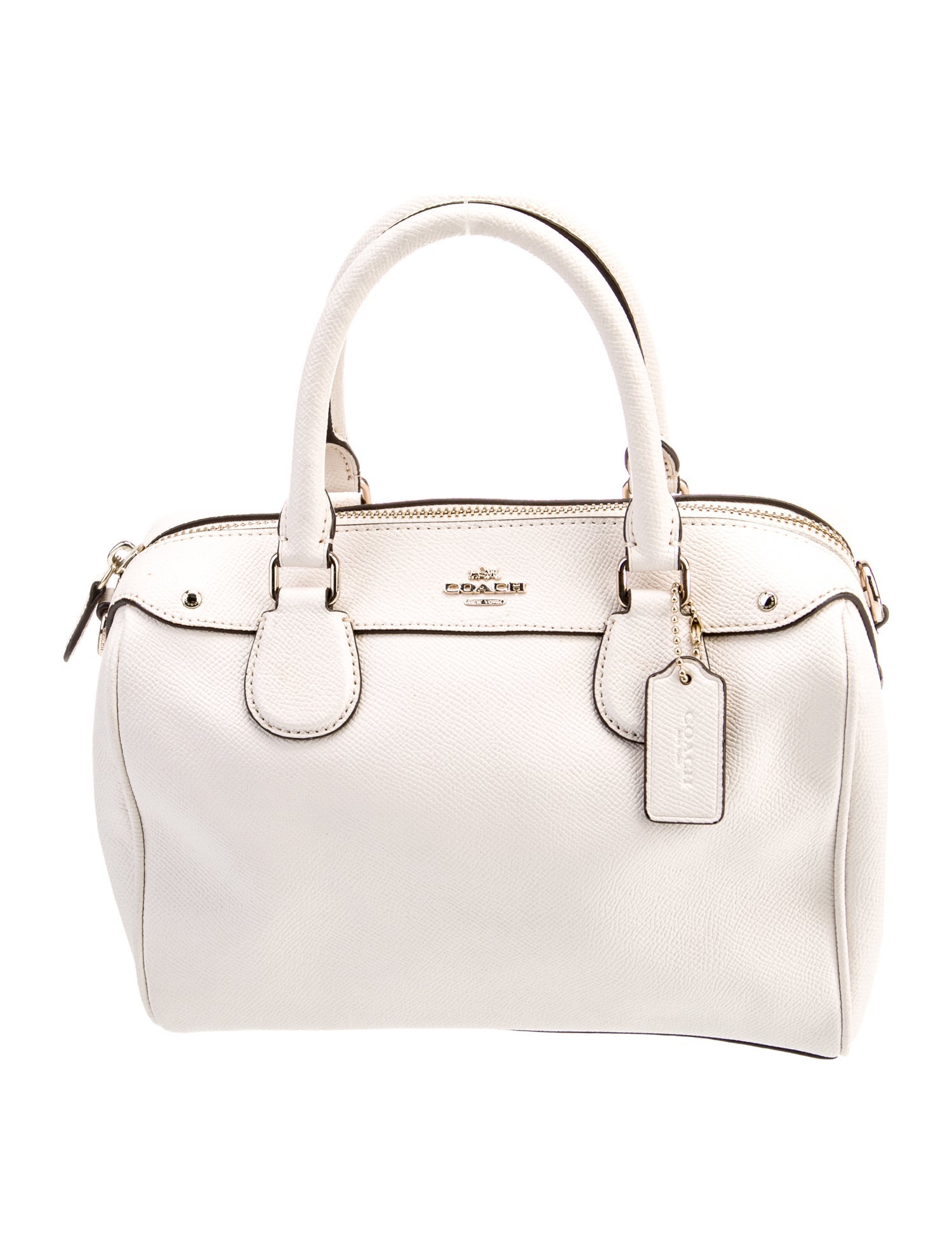 Coach Leather Top Handle Bag