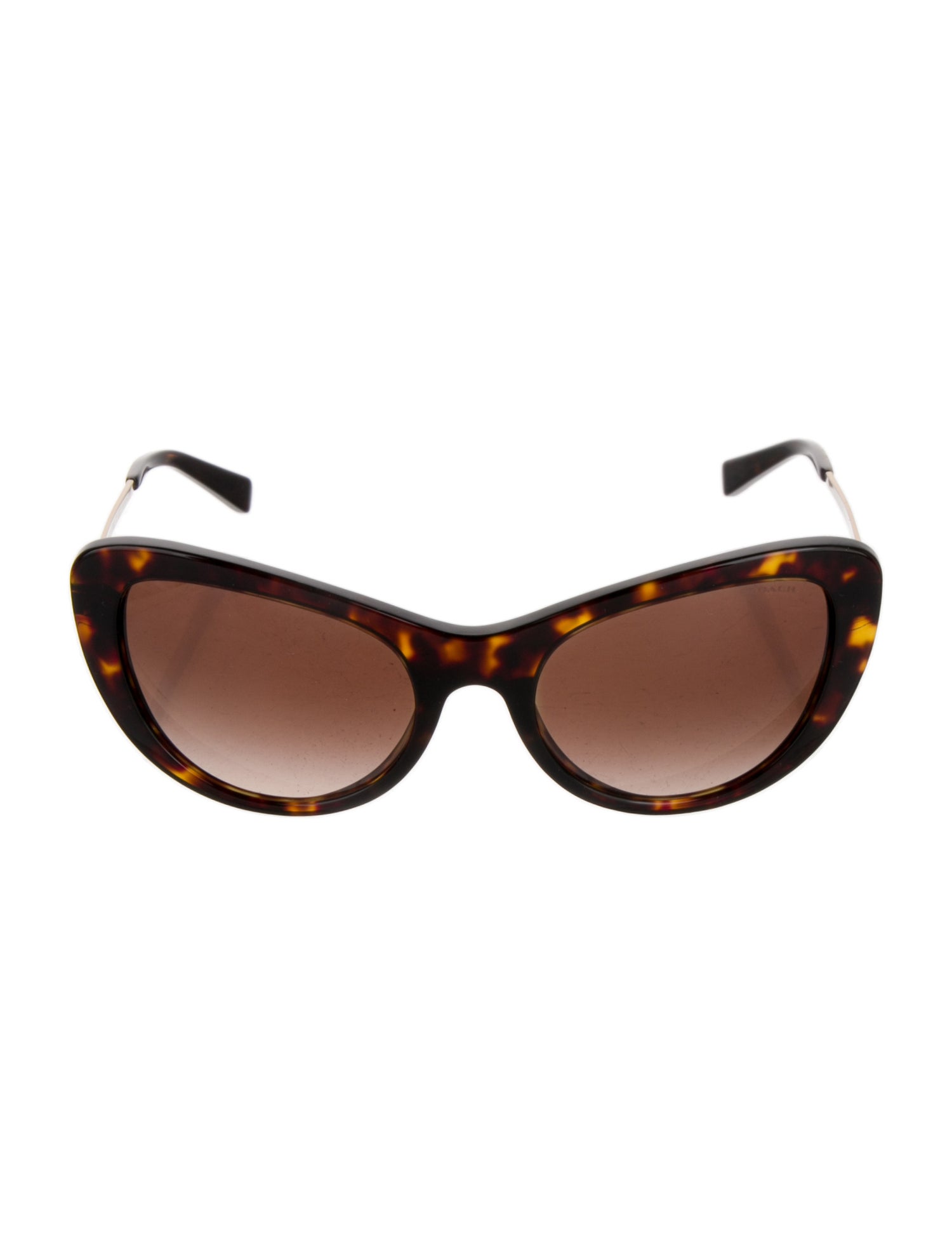 Coach Cat-Eye Tinted Sunglasses