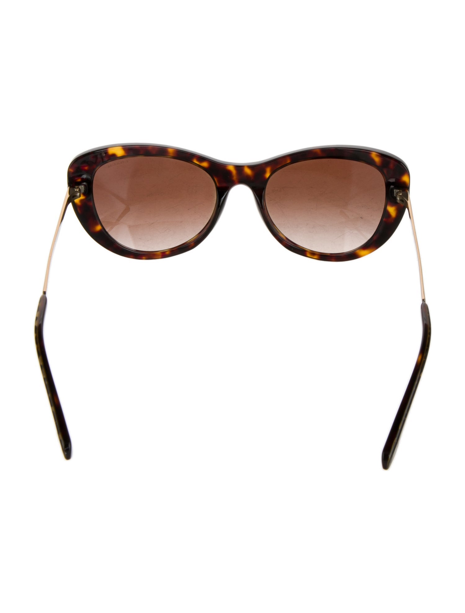 Coach Cat-Eye Tinted Sunglasses