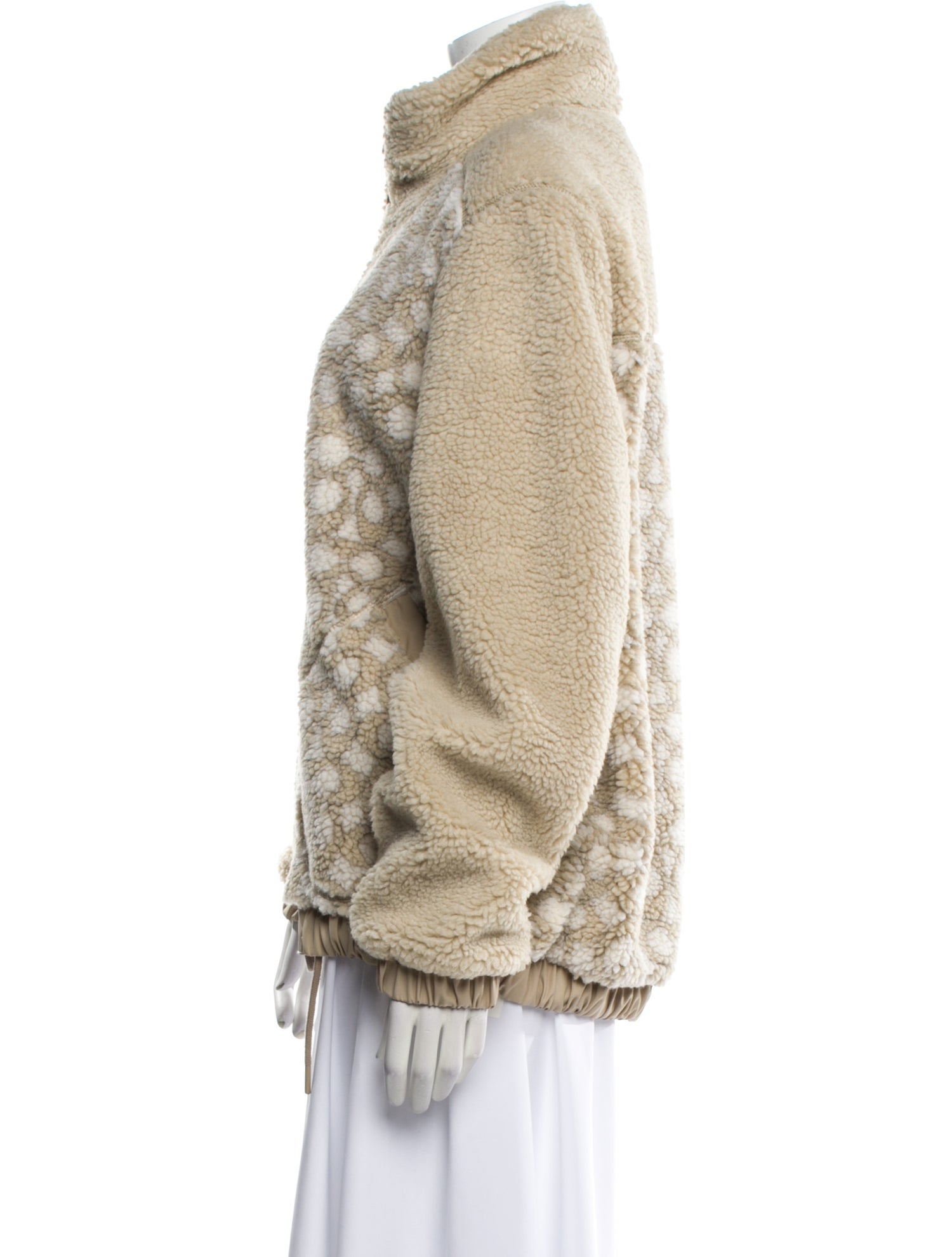 Coach Printed Faux Fur Jacket