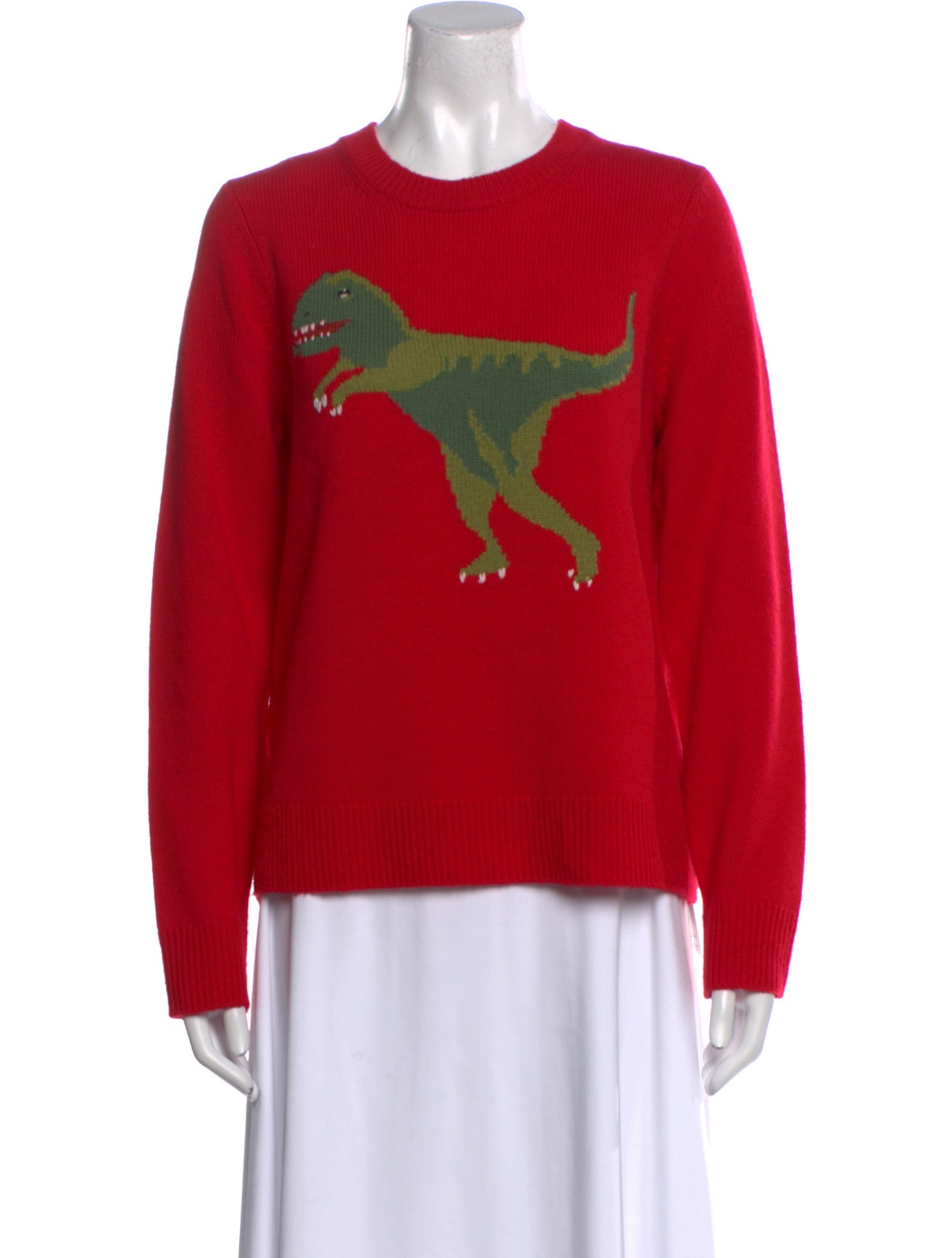 Coach Cashmere Printed Sweater