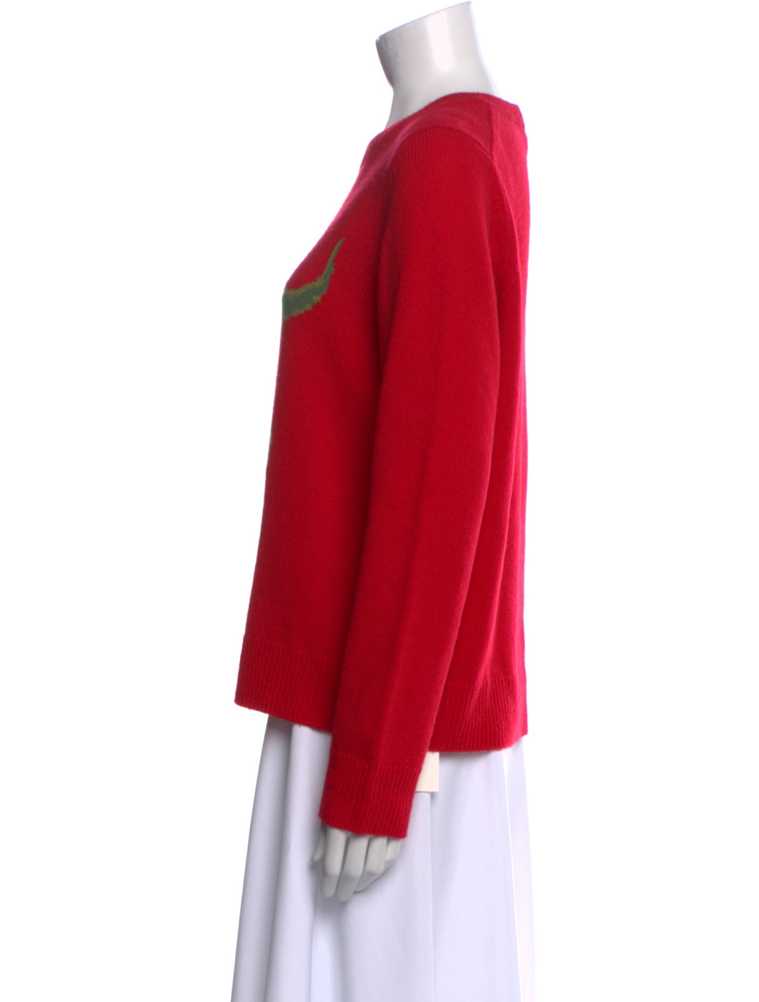 Coach Cashmere Printed Sweater