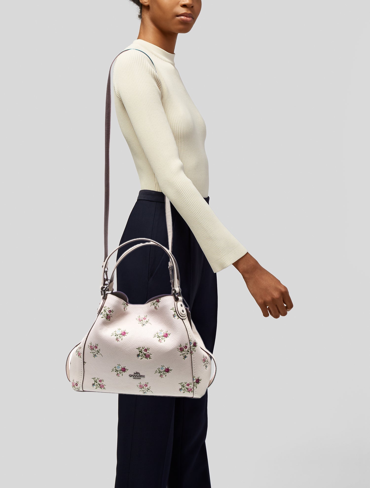 Coach Leather Shoulder Bag