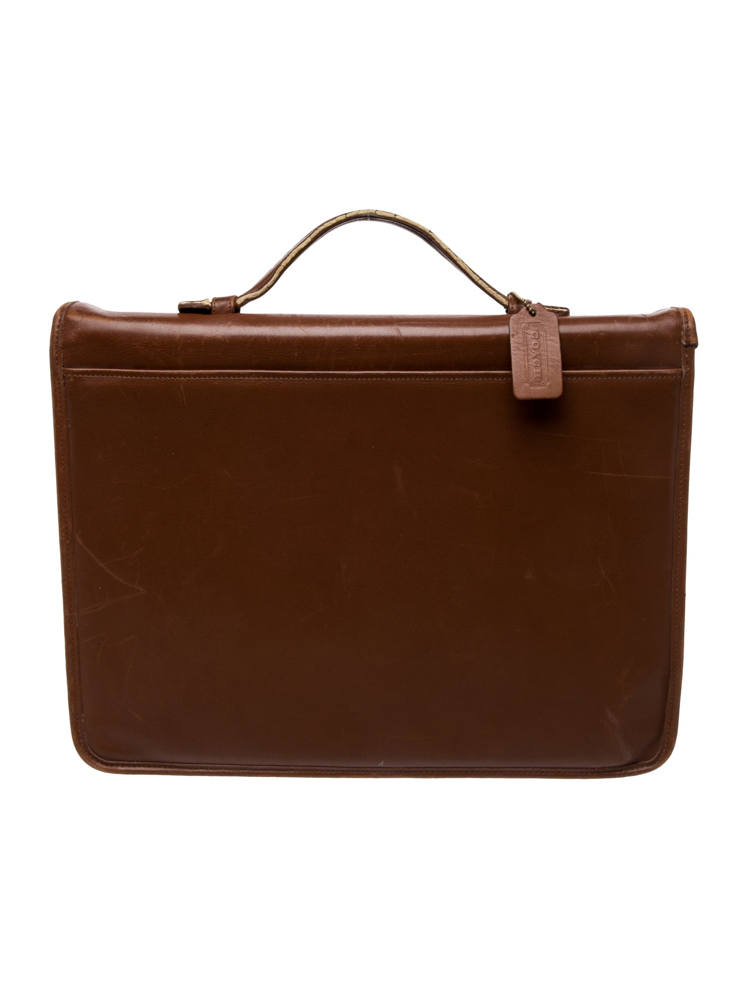 Coach Leather Briefcase