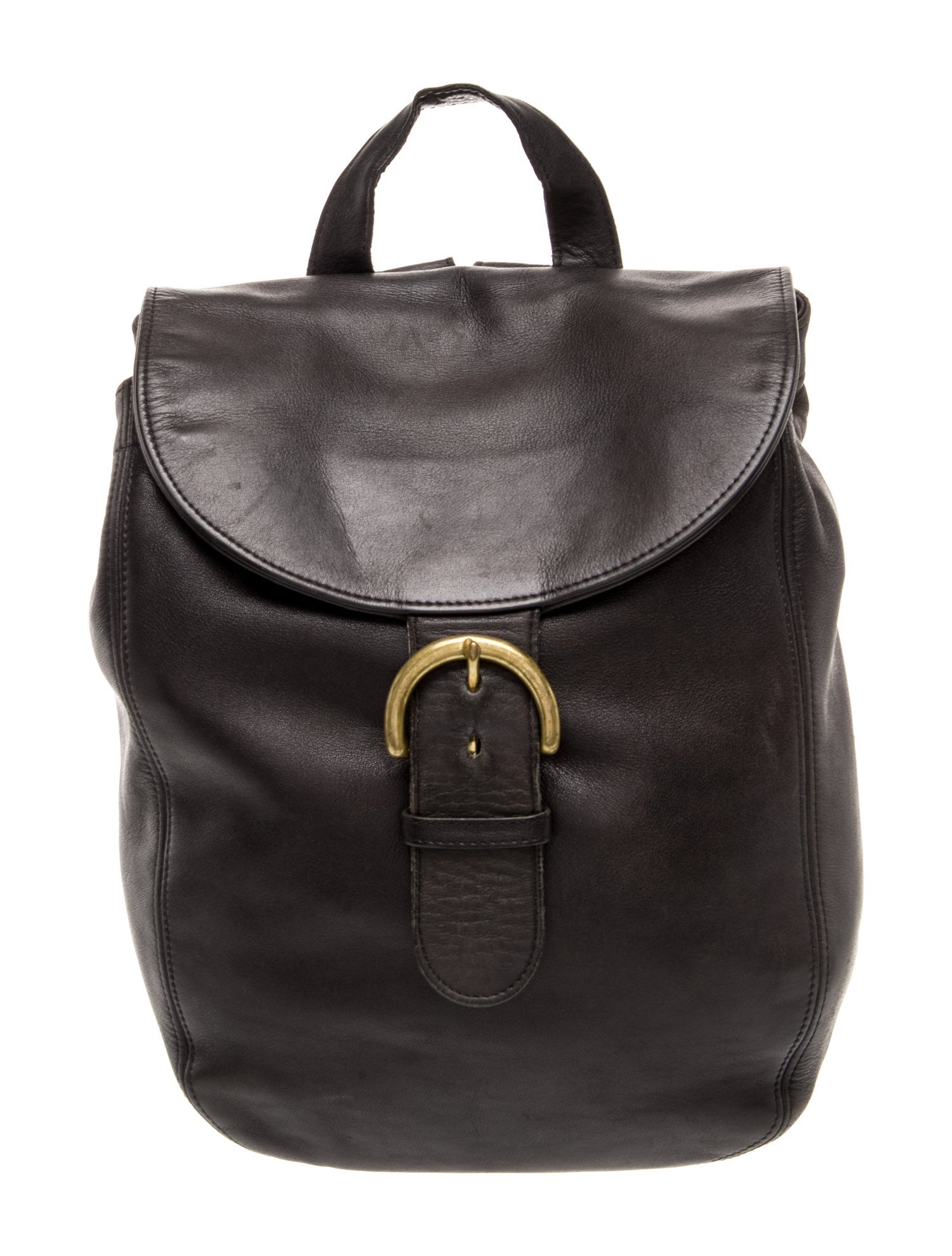 Coach Leather Backpack