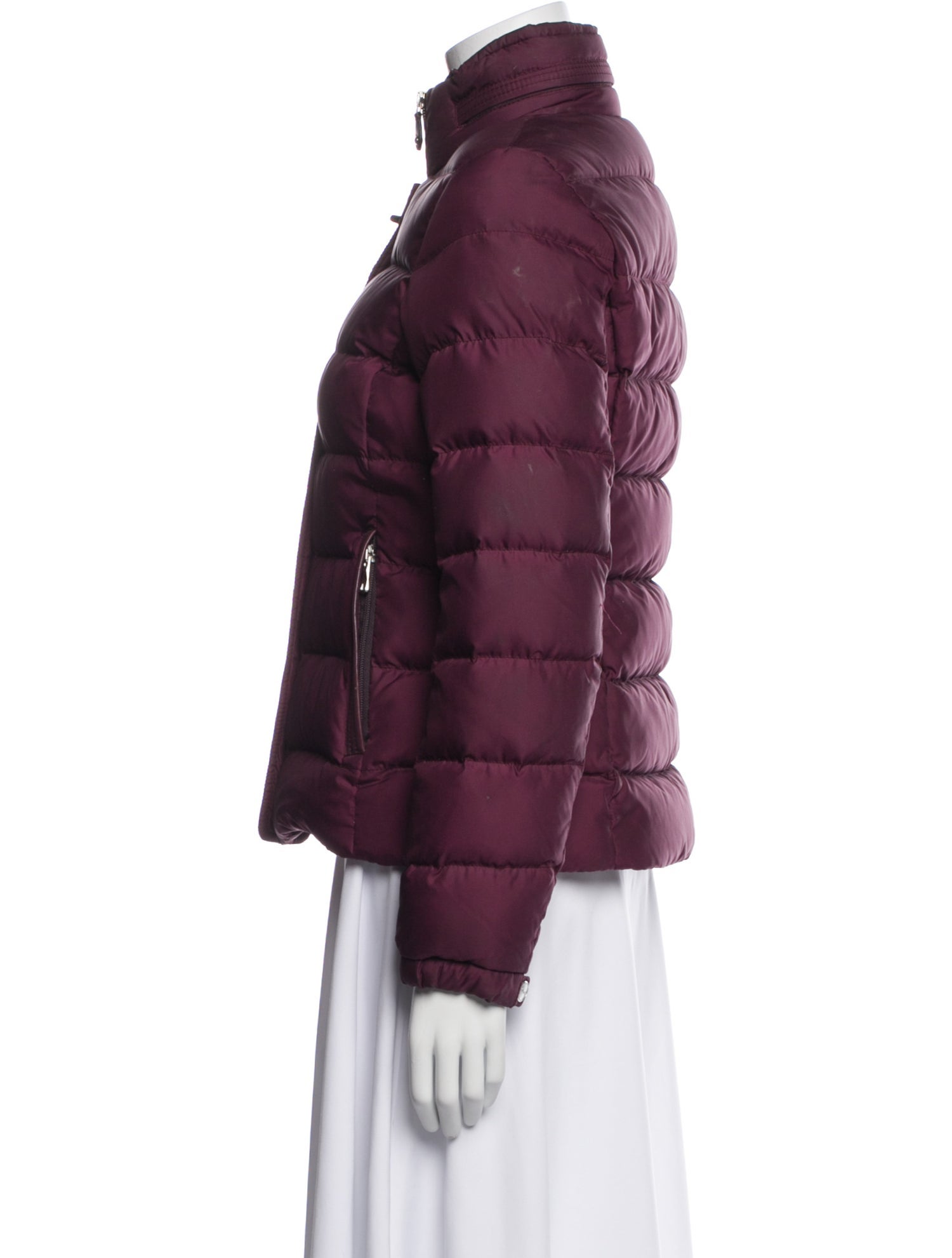 Coach Leather Down Jacket