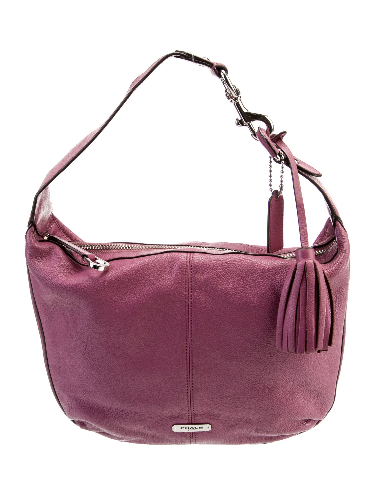 Coach Leather Top Handle Bag