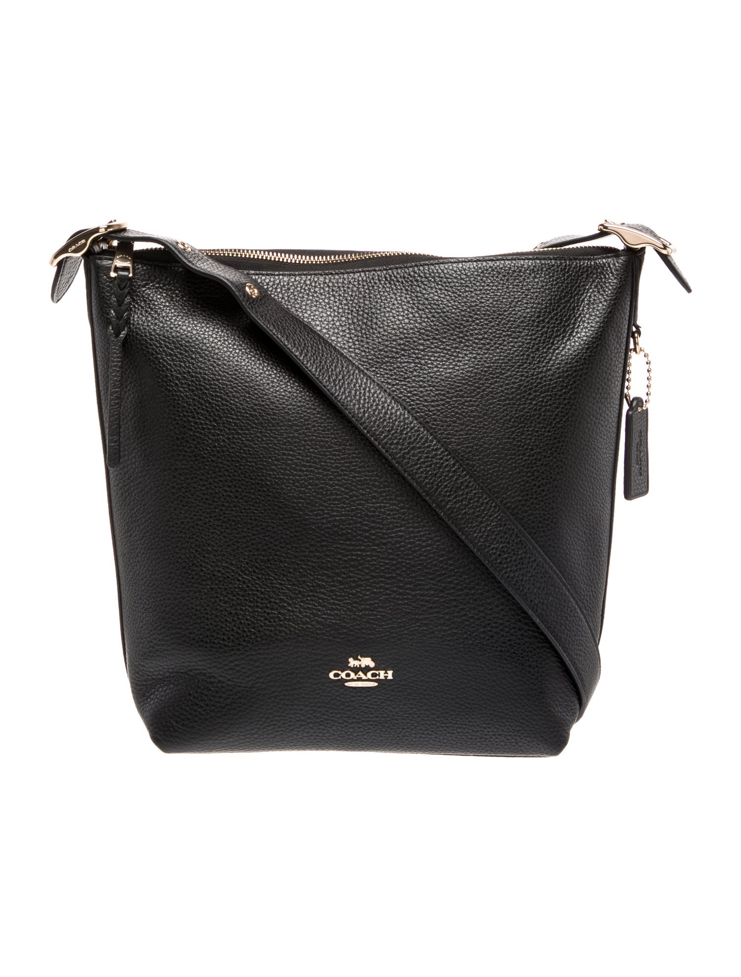 Coach Leather Messenger Bag