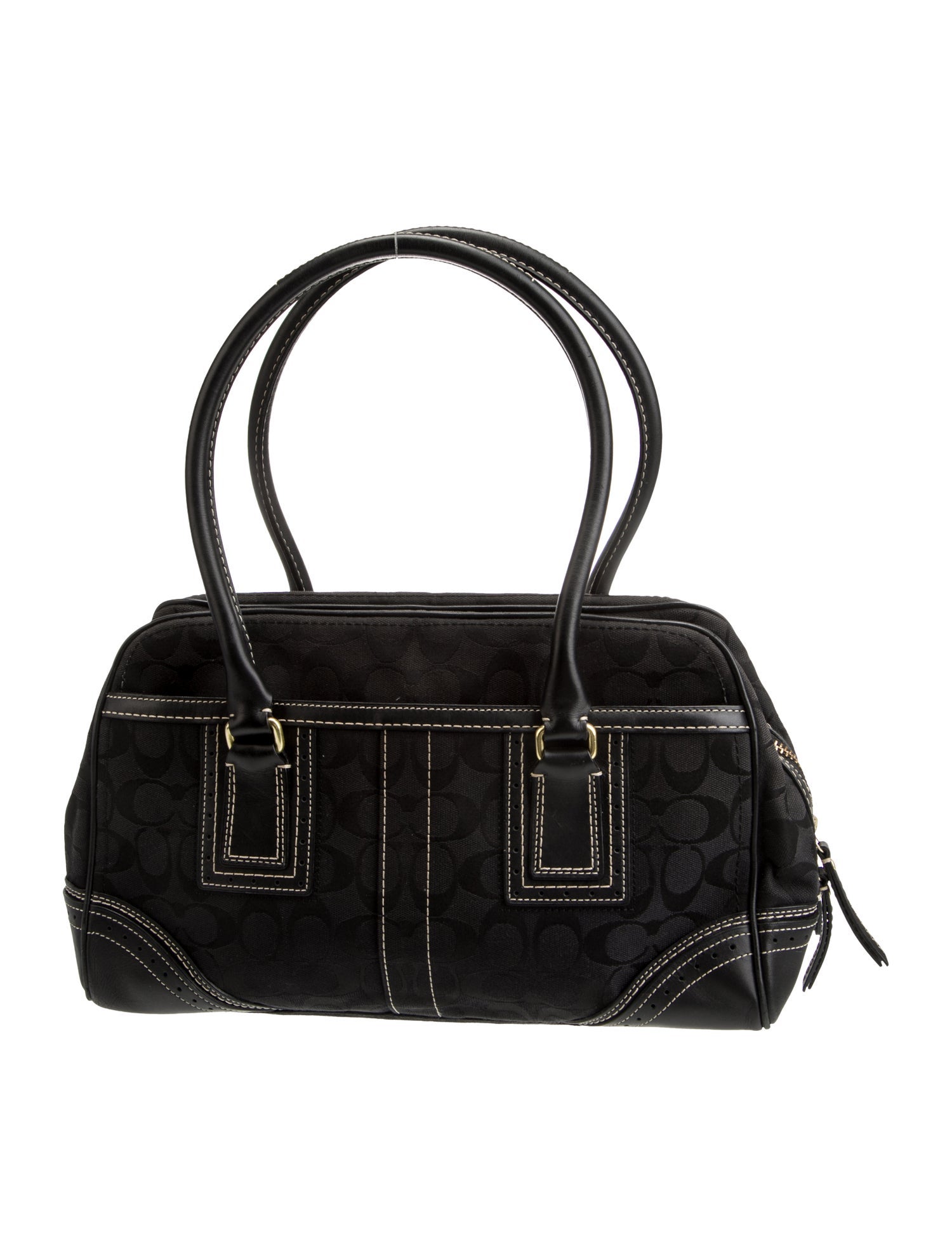 Coach Canvas Shoulder Bag Vintage