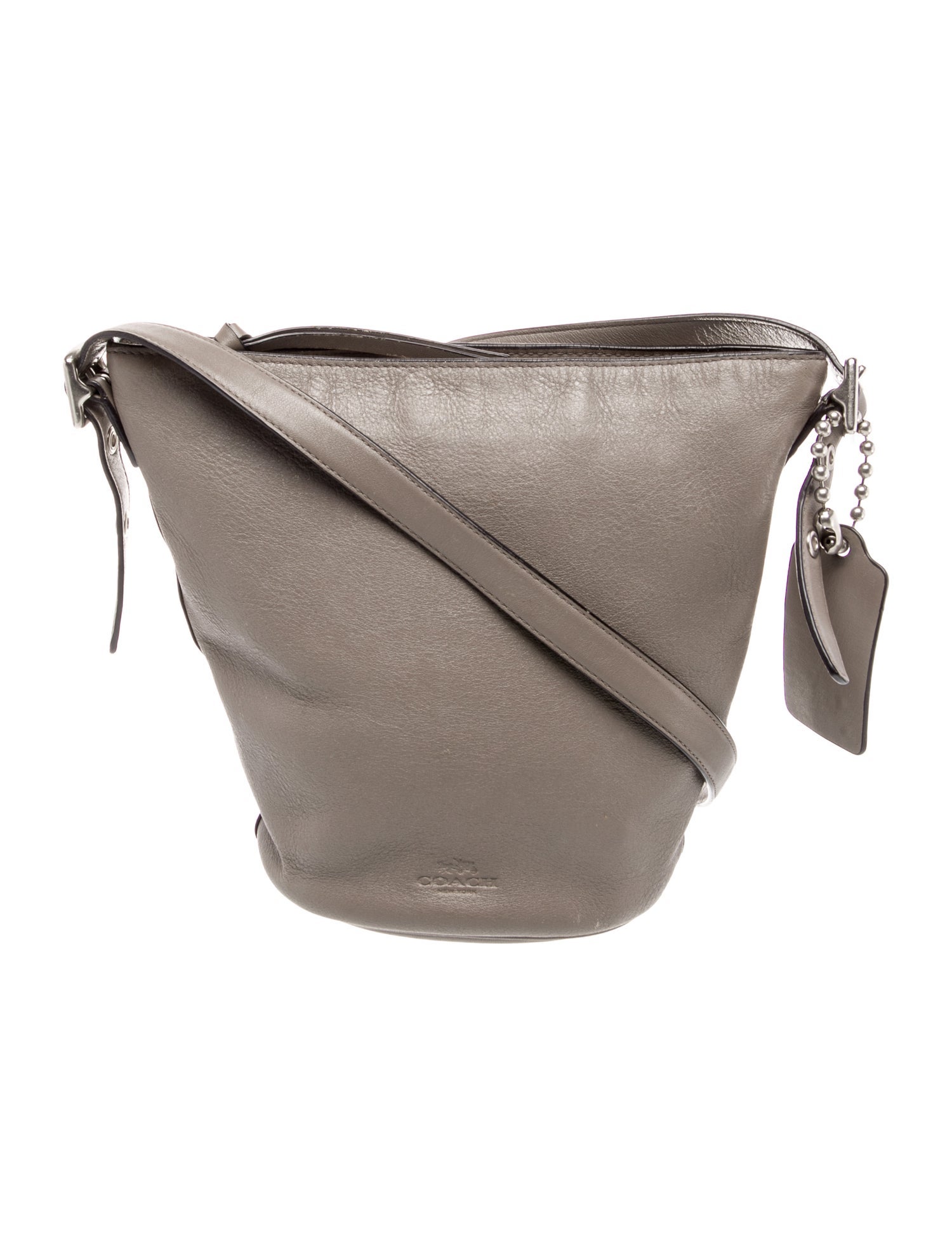 Coach Leather Bucket Bag