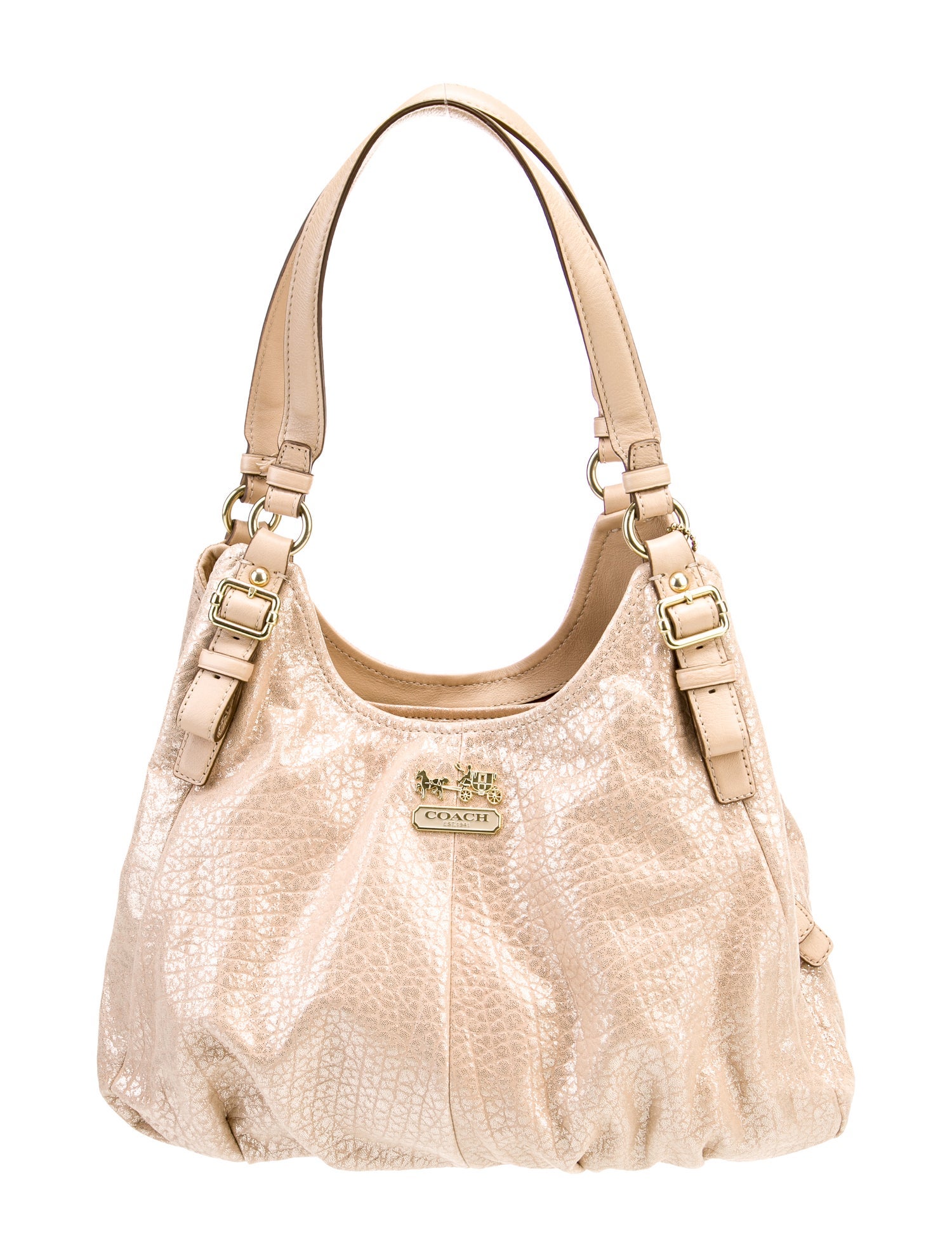 Coach Suede Shoulder Bag