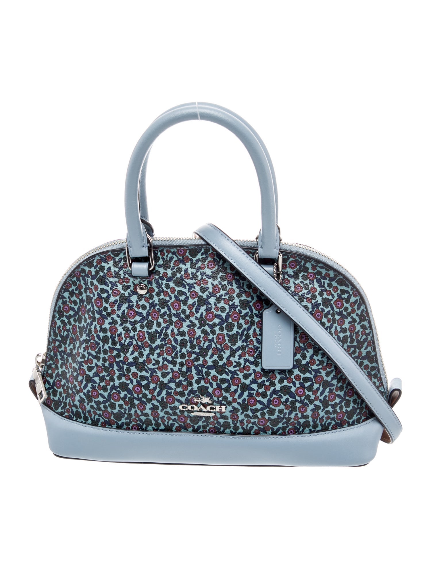 Coach Leather Top Handle Bag