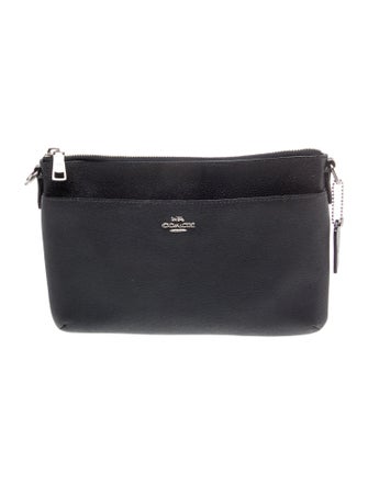 Coach Saffiano Leather Pouch