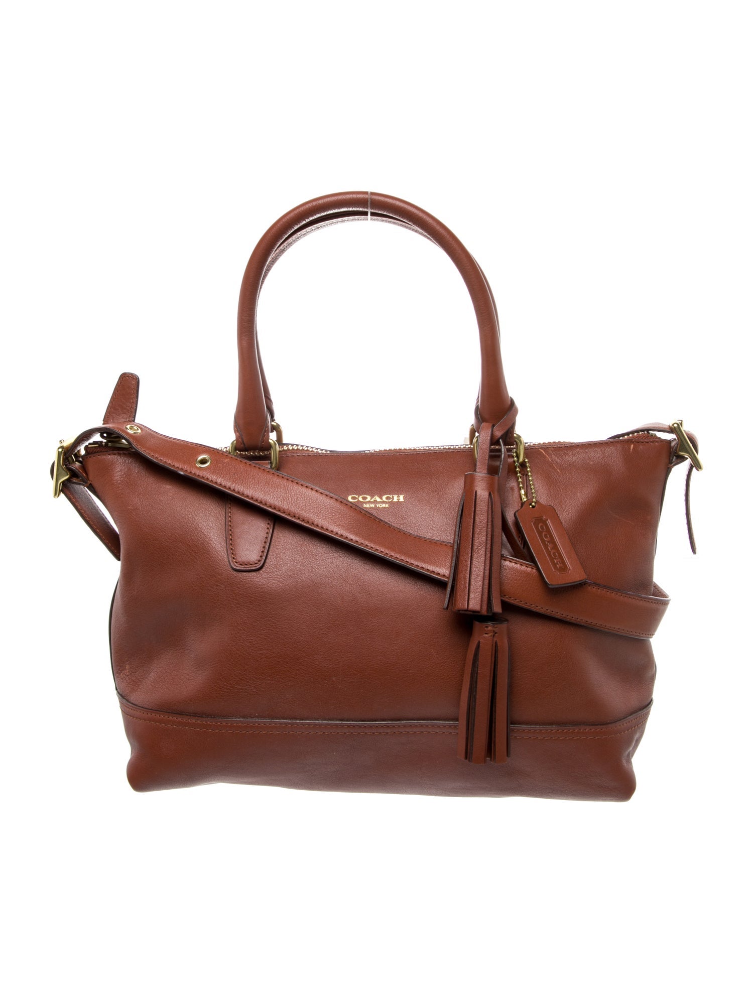 Coach Leather Shoulder Bag