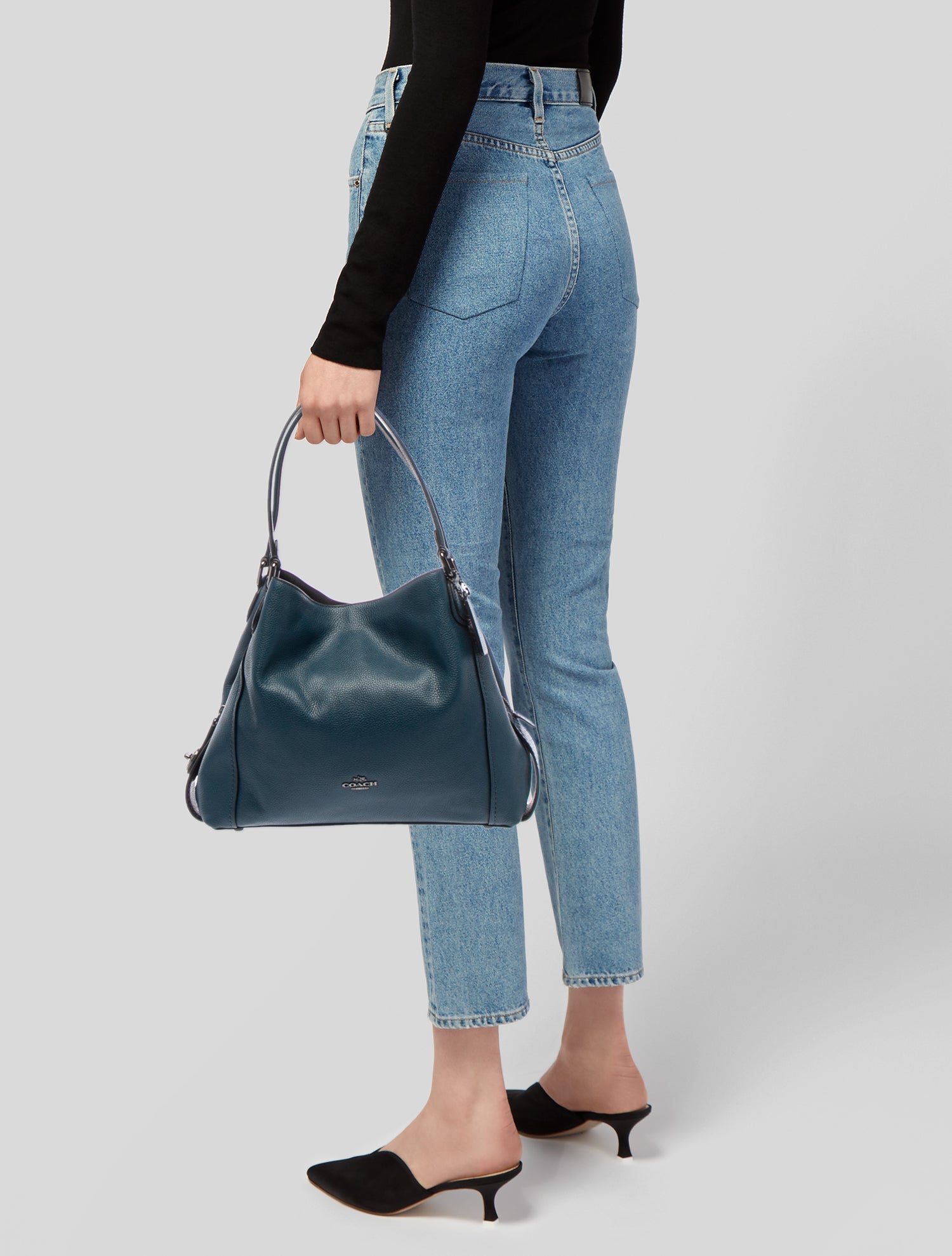 Coach Leather Shoulder Bag