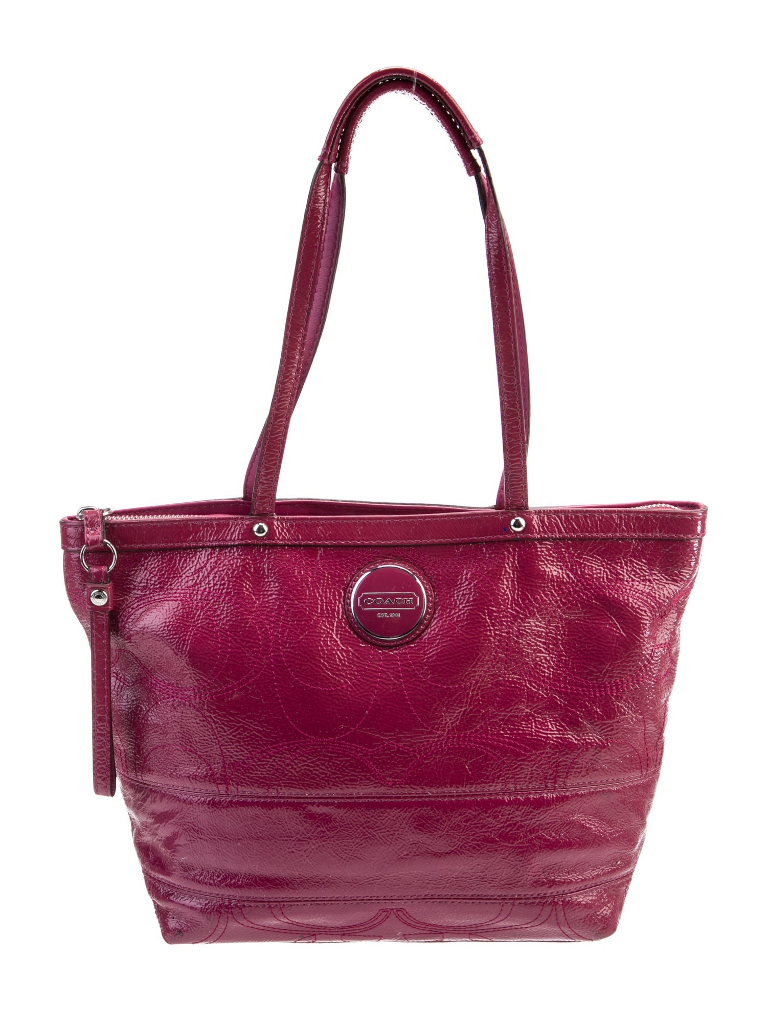 Coach Patent Leather Shoulder Bag