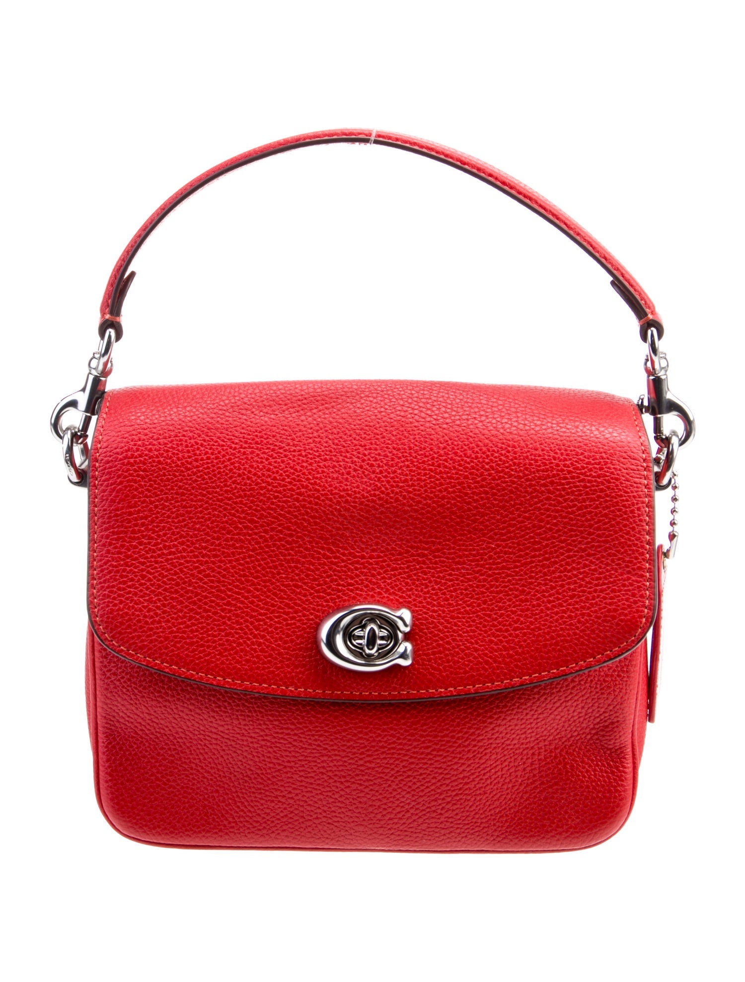 Coach Leather Top Handle Bag