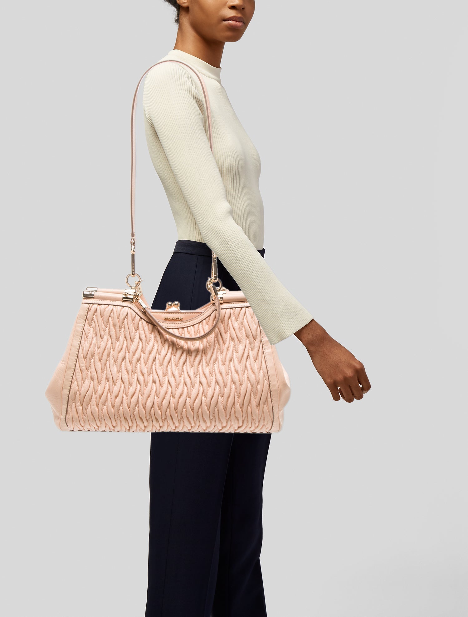 Coach Leather Crossbody Bag