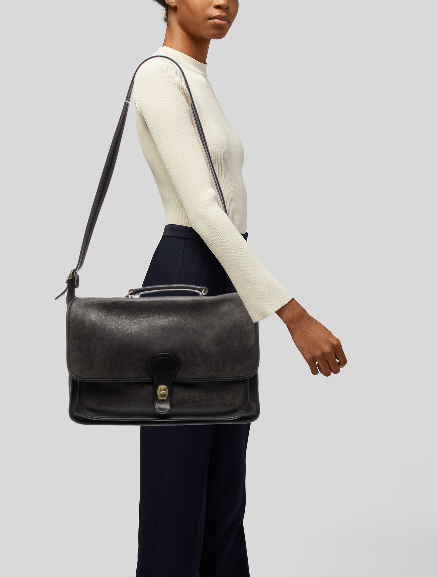 Coach Leather Crossbody Bag