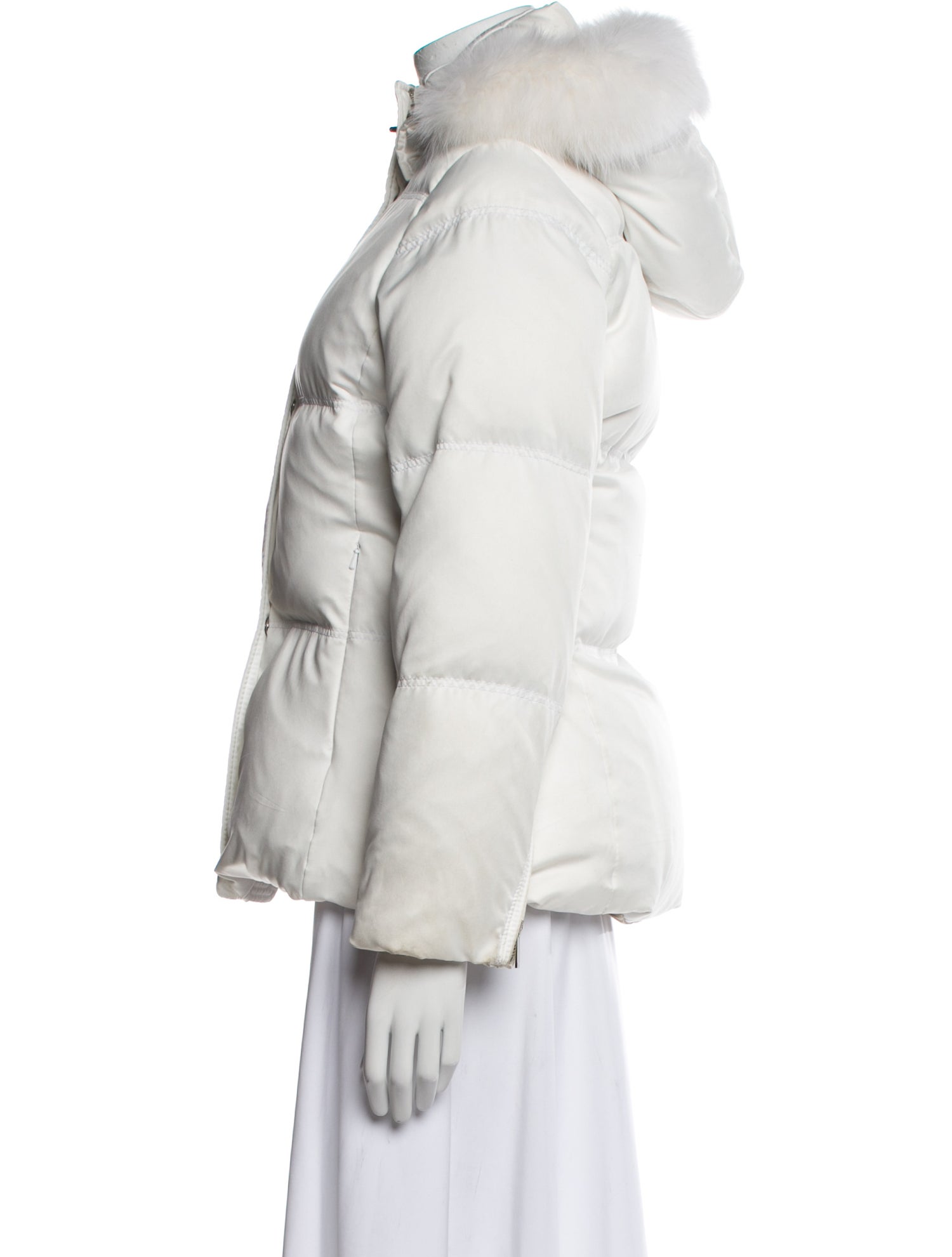 Coach Leather Down Jacket