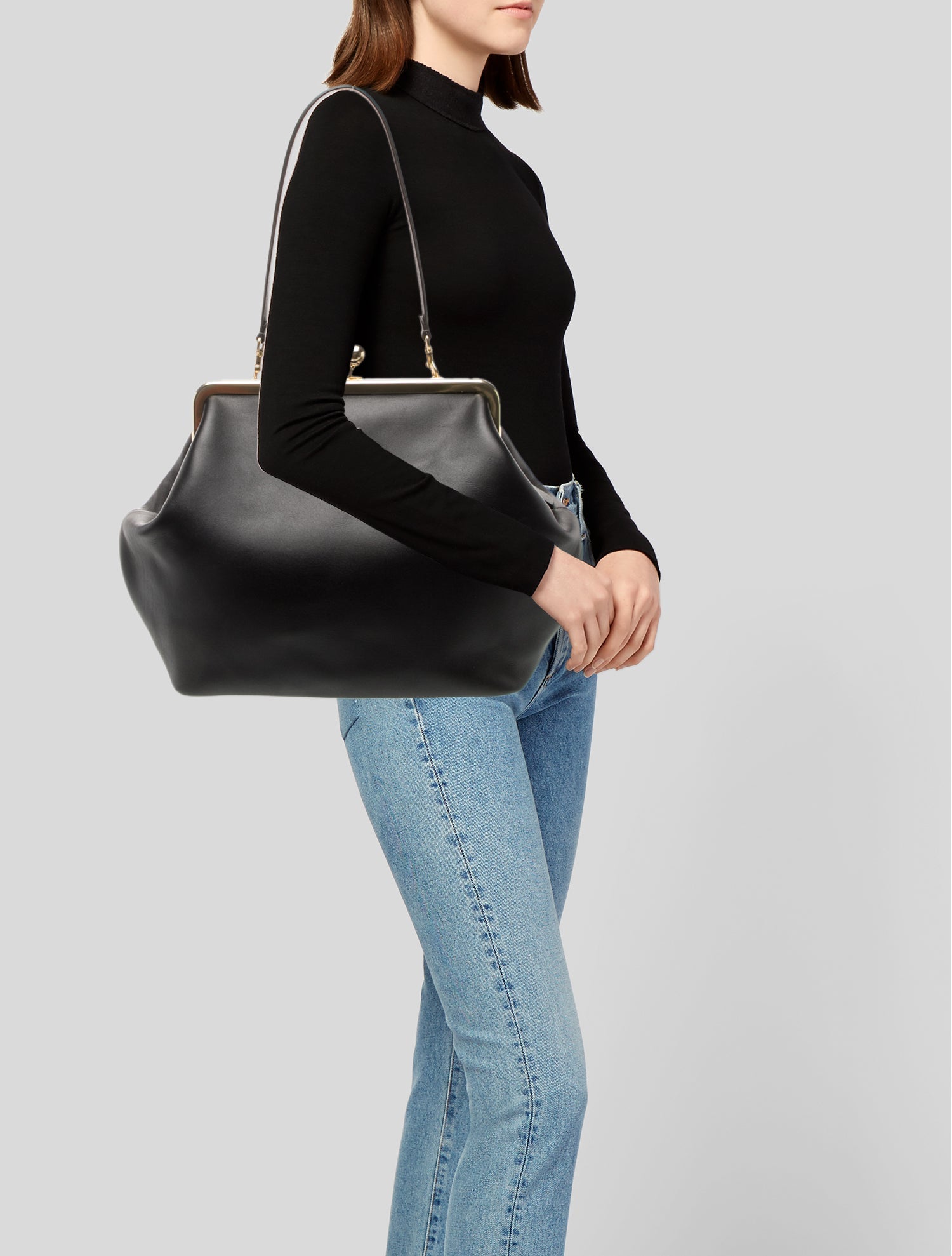 Coach Leather Shoulder Bag