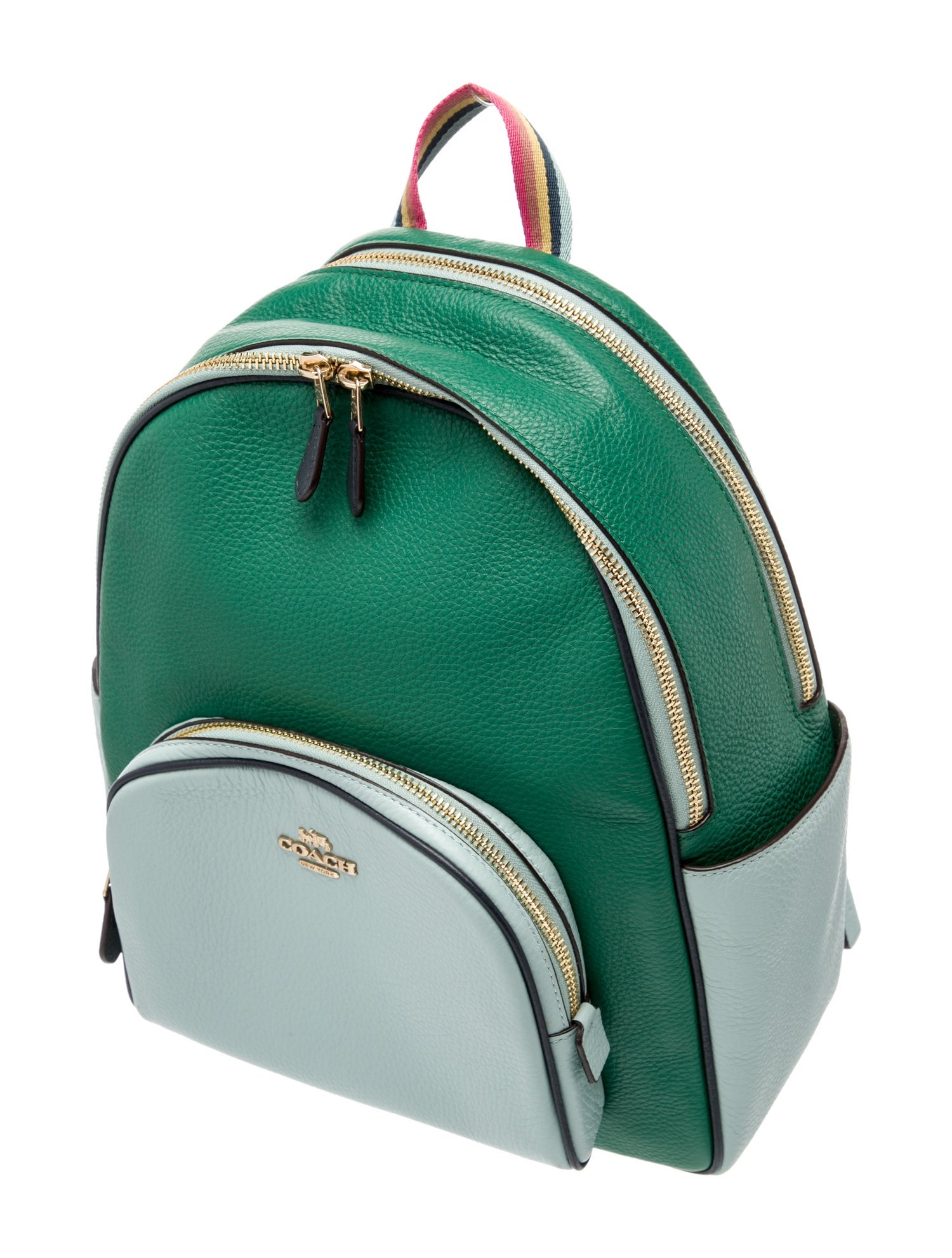 Coach Leather Backpack