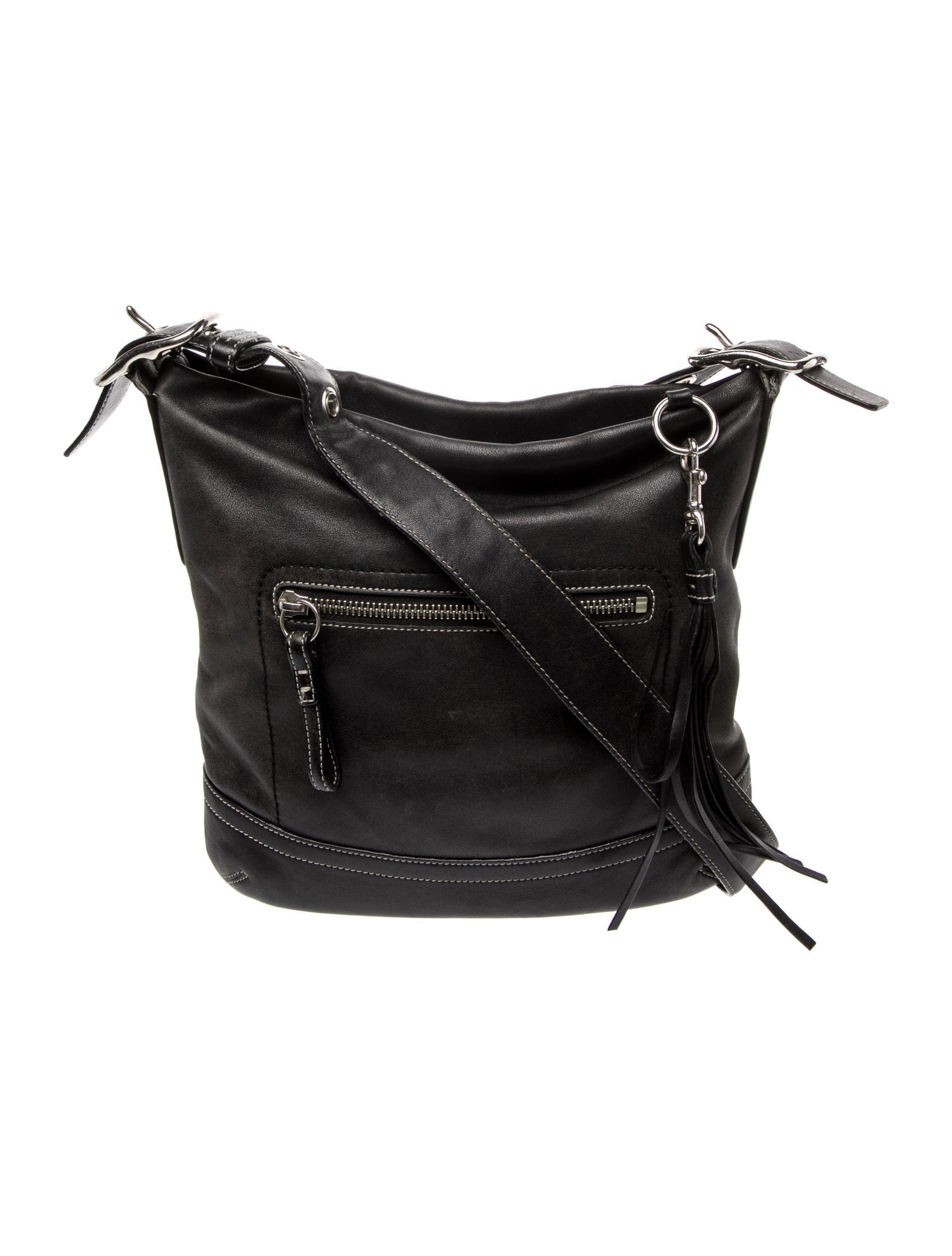 Coach Leather Messenger Bag