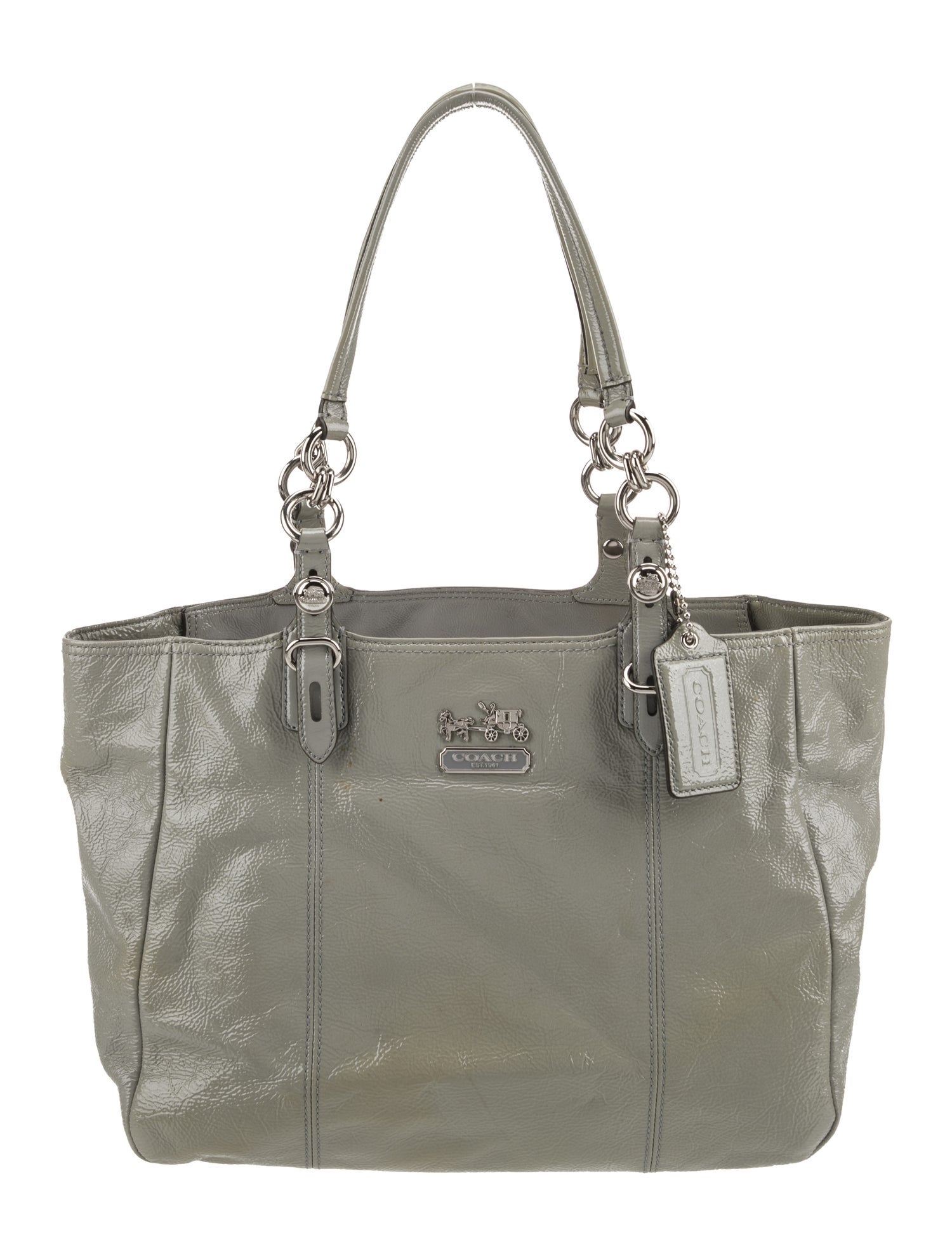 Coach Patent Leather Shoulder Bag