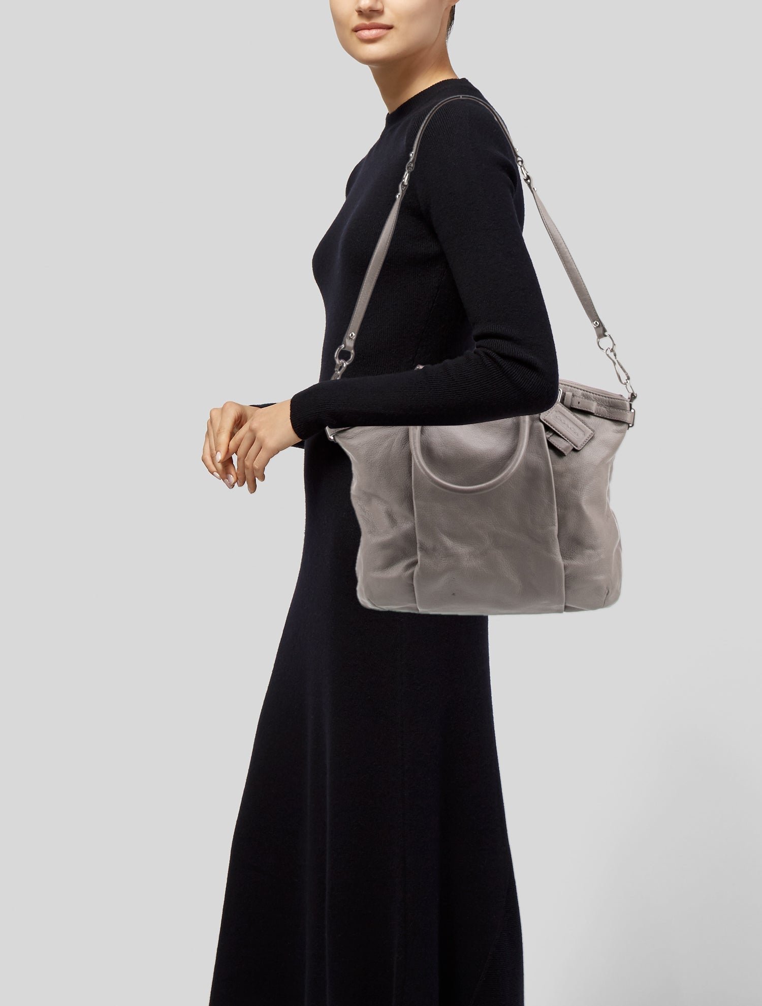 Coach Leather Shoulder Bag