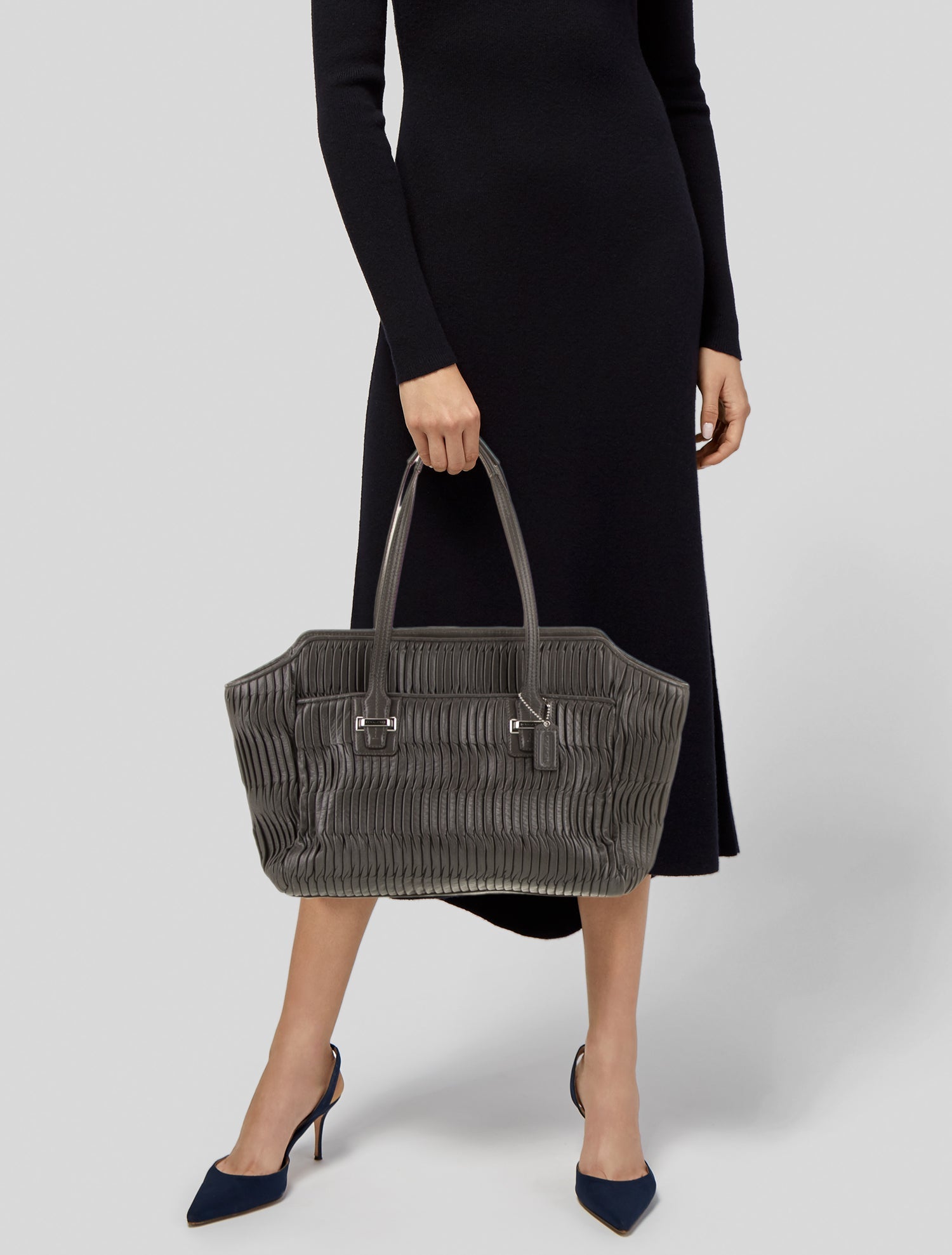 Coach Leather Shoulder Bag