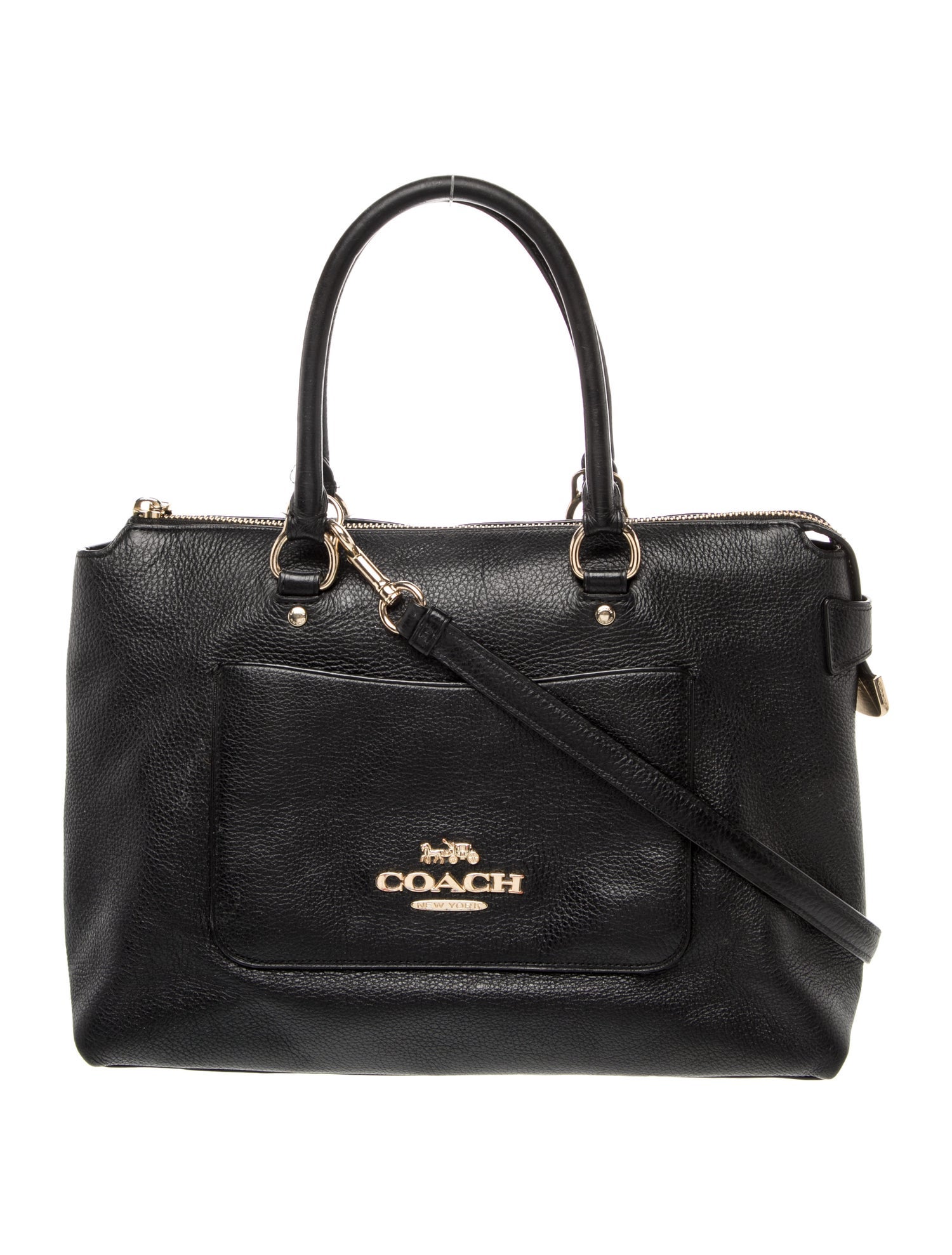 Coach Leather Shoulder Bag