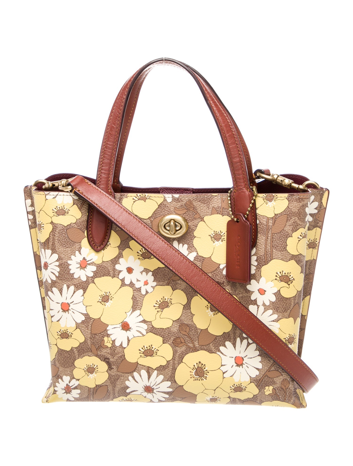 Coach Leather Shoulder Bag