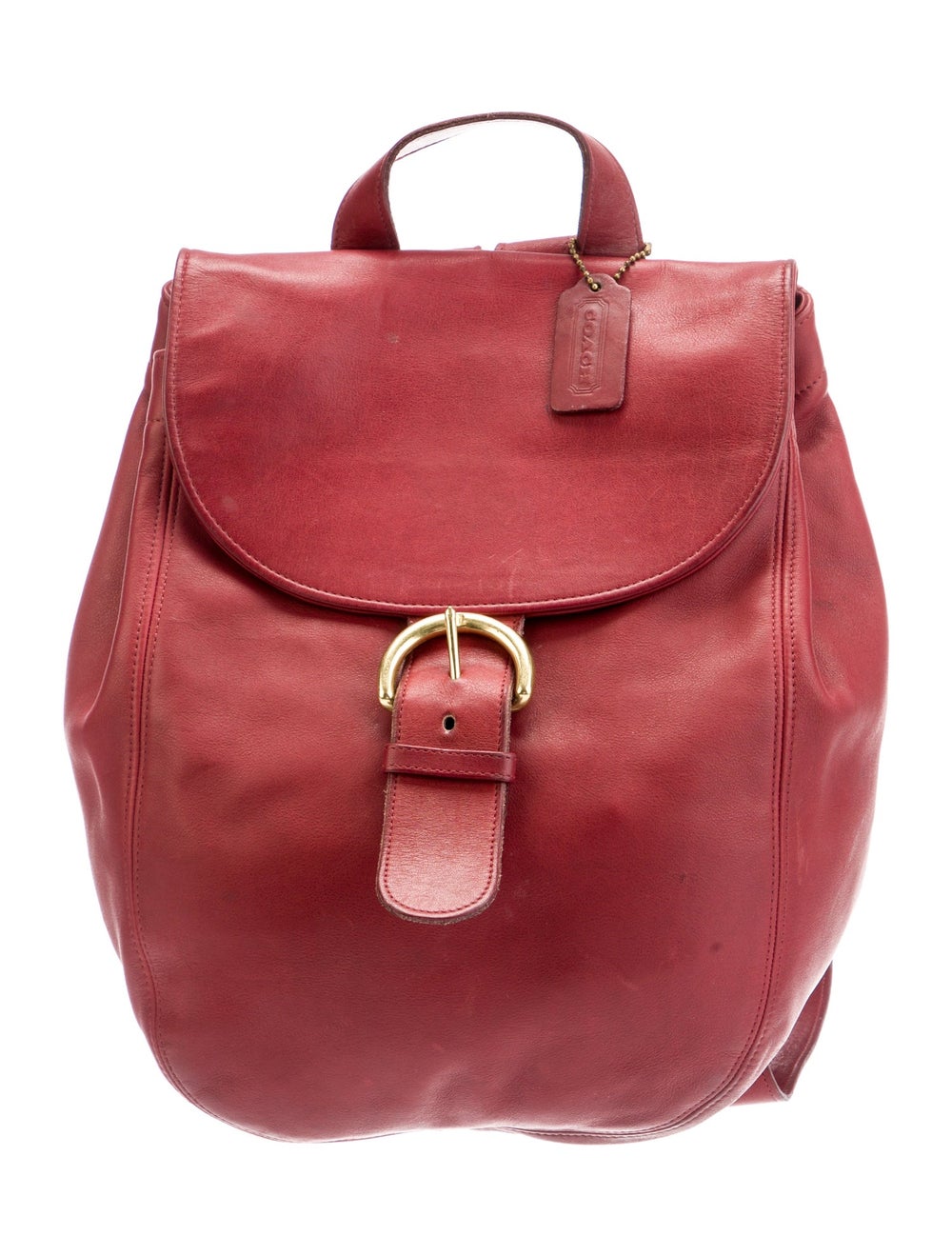 Coach Leather Backpack - image 1