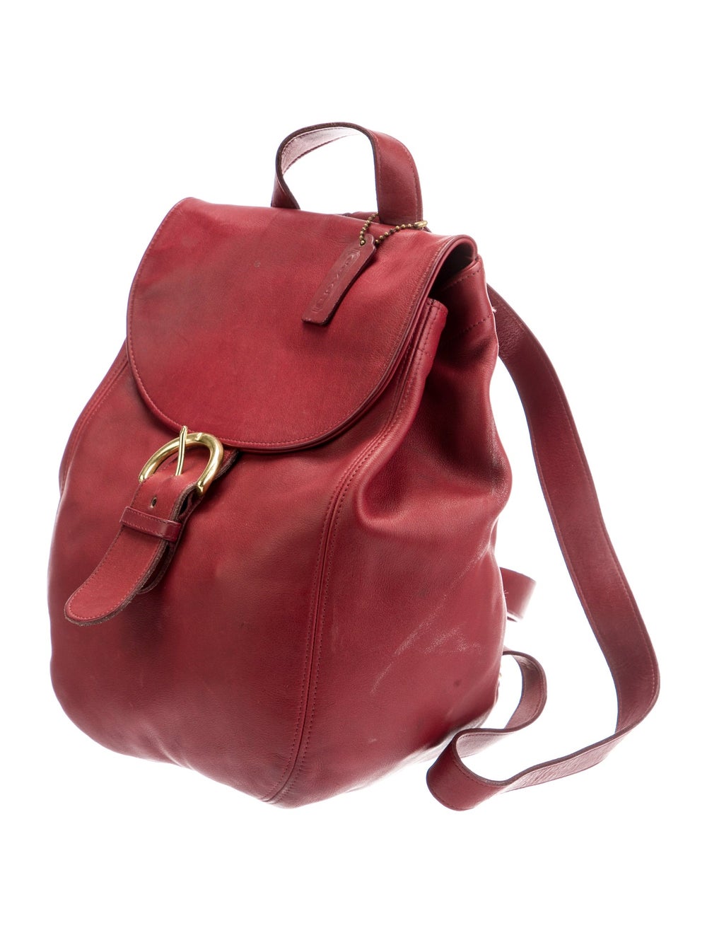 Coach Leather Backpack - image 2