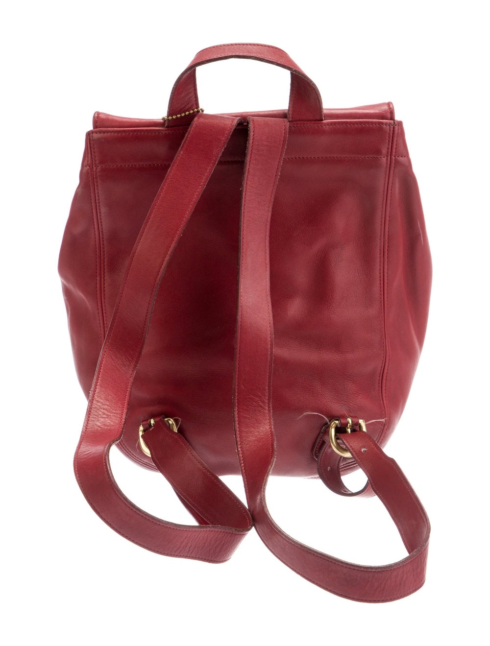 Coach Leather Backpack - image 4