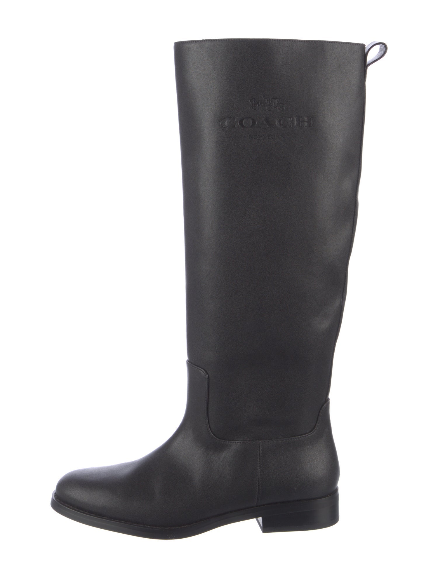 Coach Leather Riding Boots