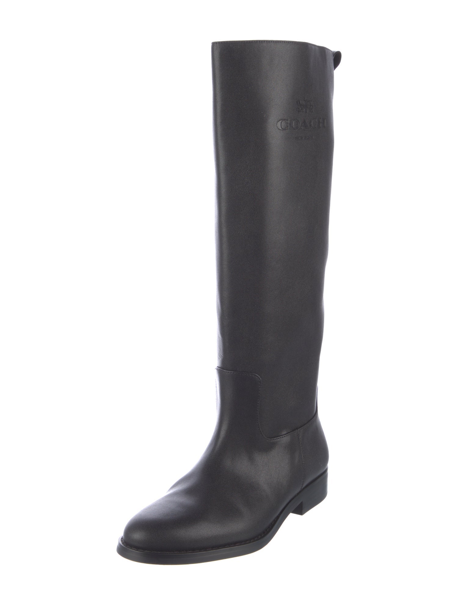 Coach Leather Riding Boots