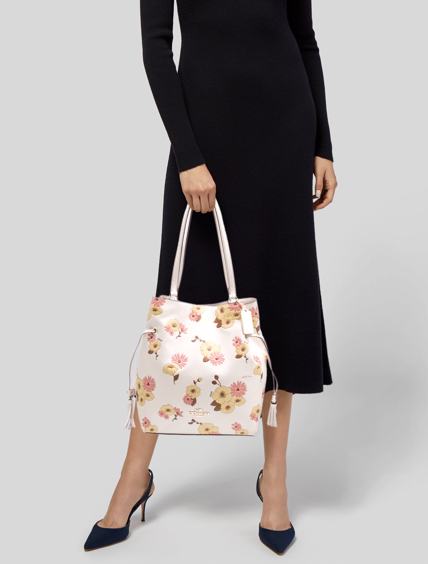 Coach Leather Shoulder Bag