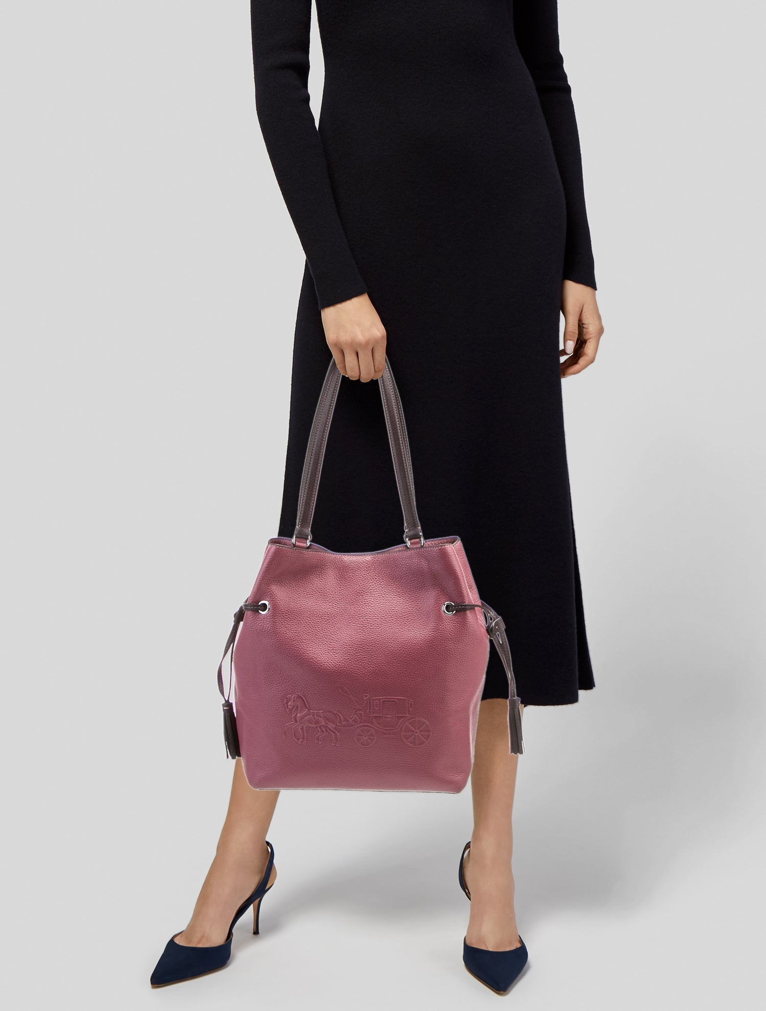 Coach Leather Shoulder Bag