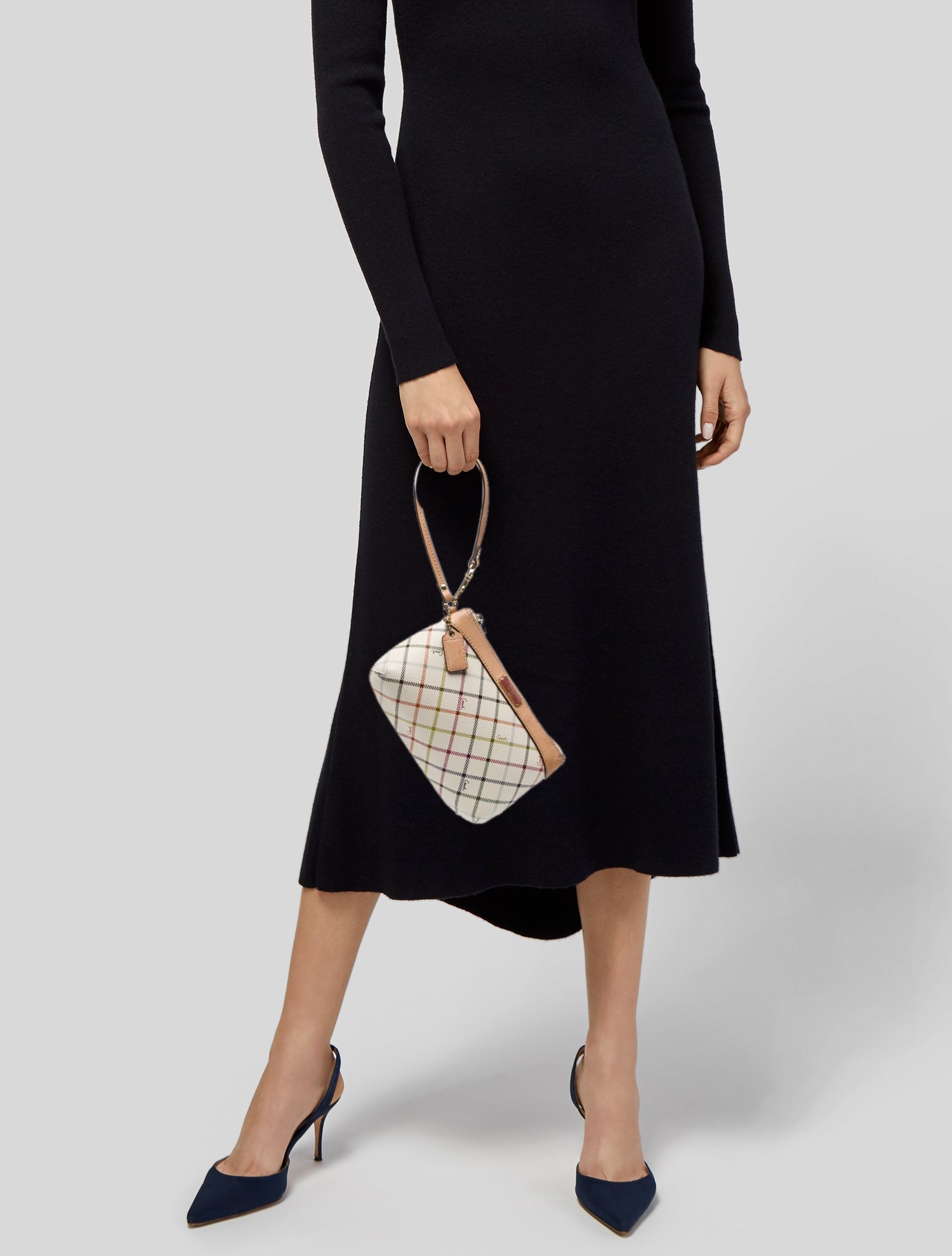 Coach Leather Top Handle Bag