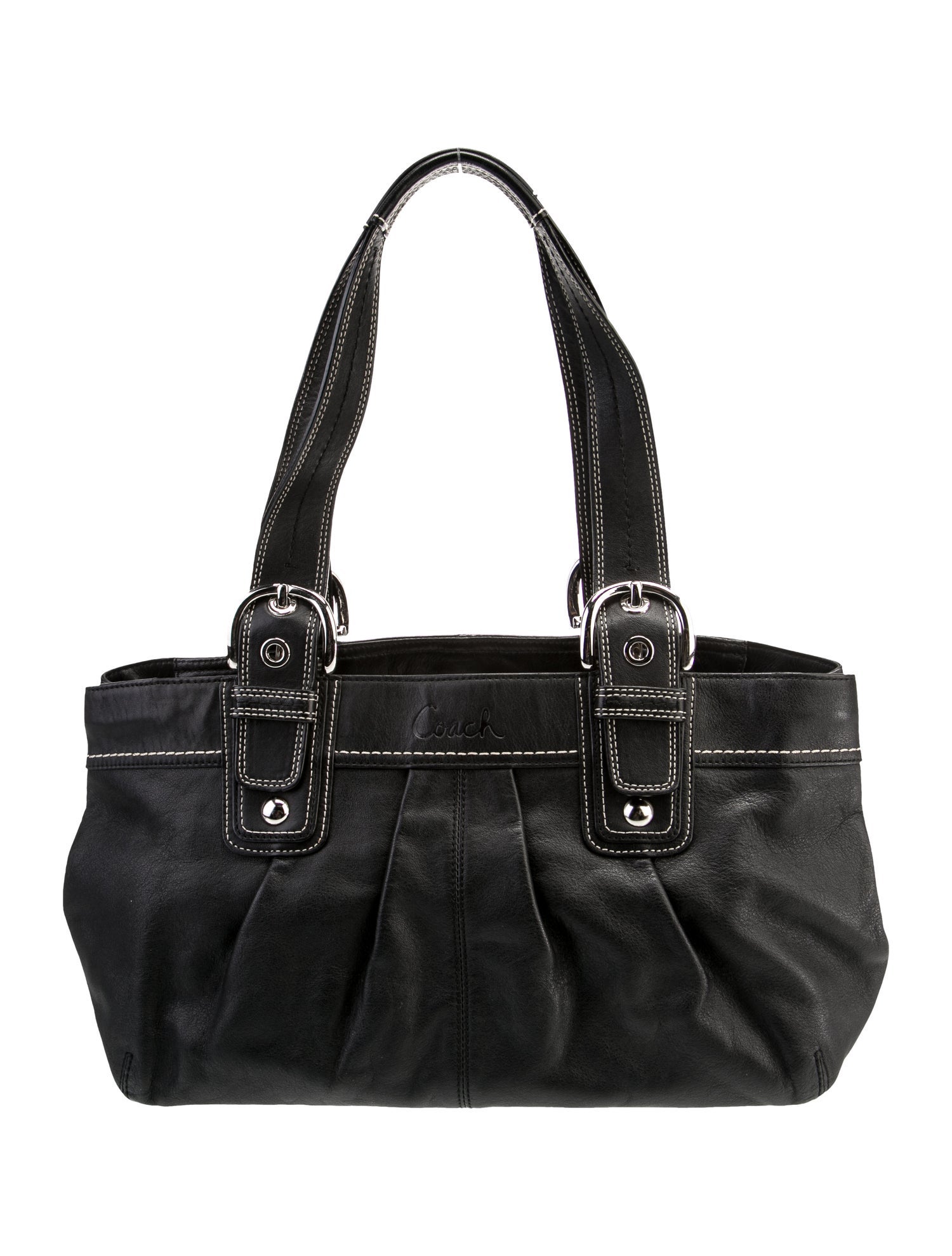 Coach Leather Shoulder Bag