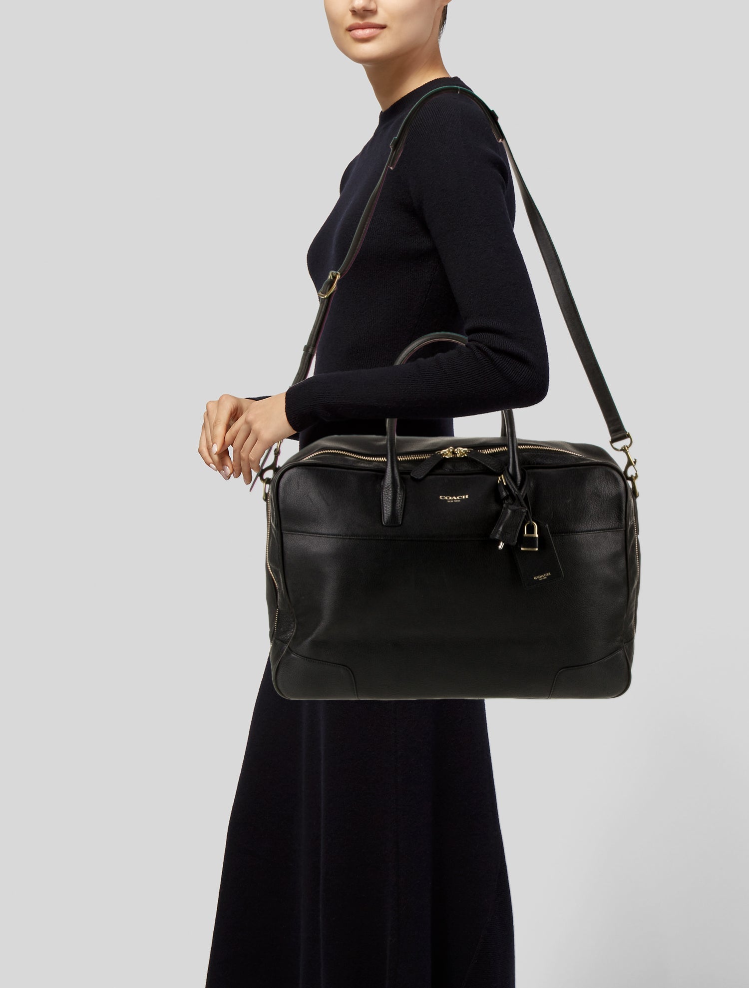 Coach Leather Briefcase