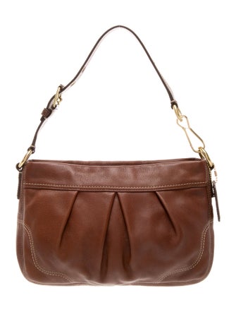 Coach Leather Top Handle Bag