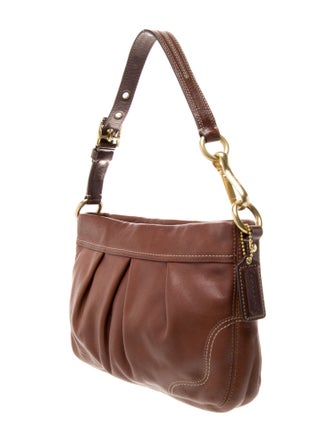 Coach Leather Top Handle Bag