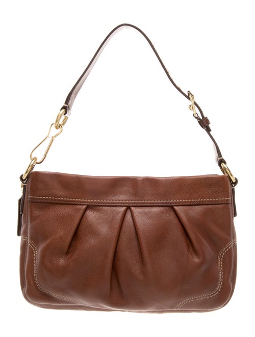 Coach Leather Top Handle Bag