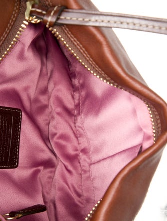 Coach Leather Top Handle Bag